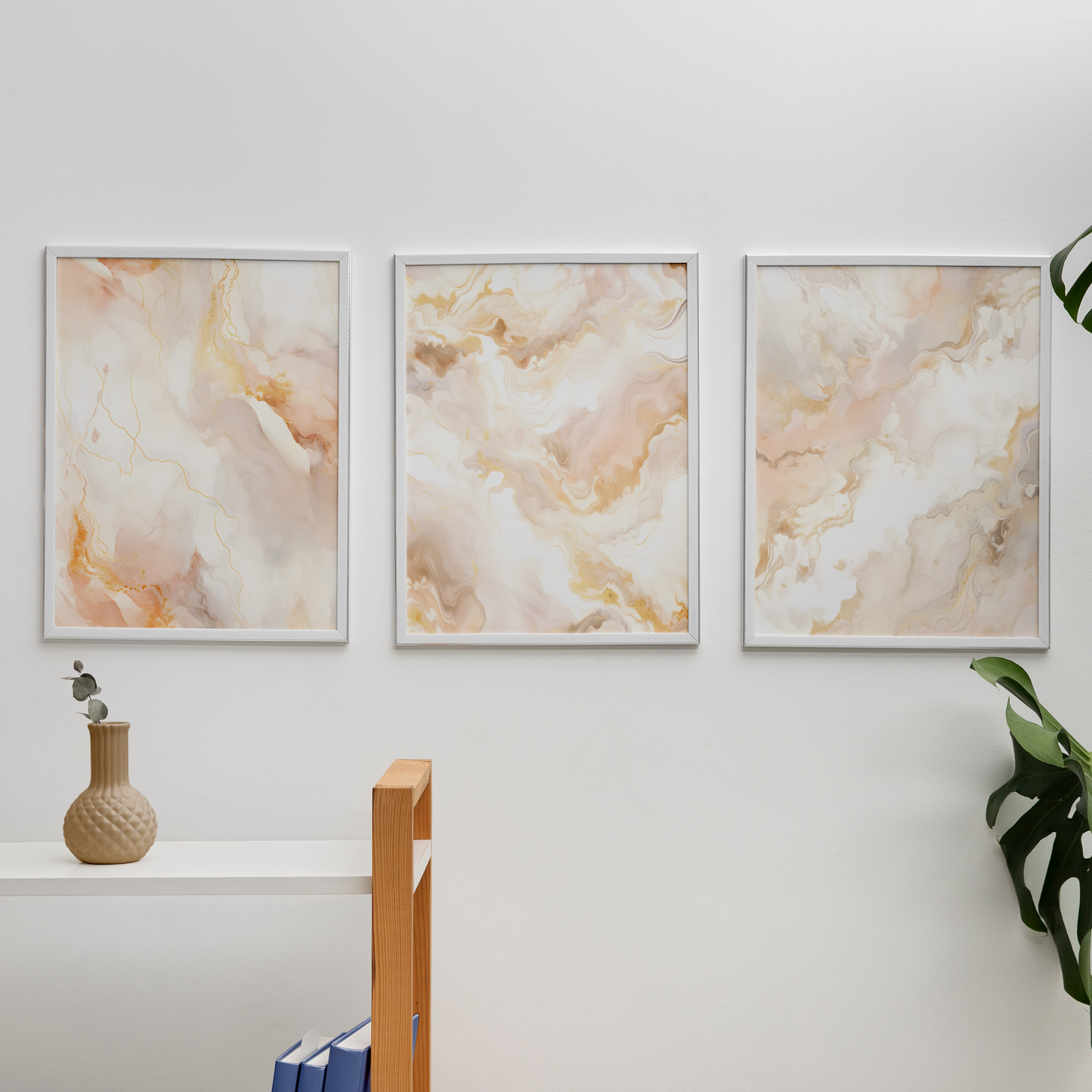 Sunlit Marble Trio