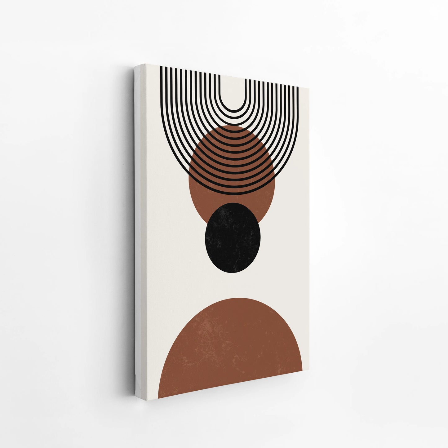 Abstract Lines, Mid Century Modern, Wall Painting