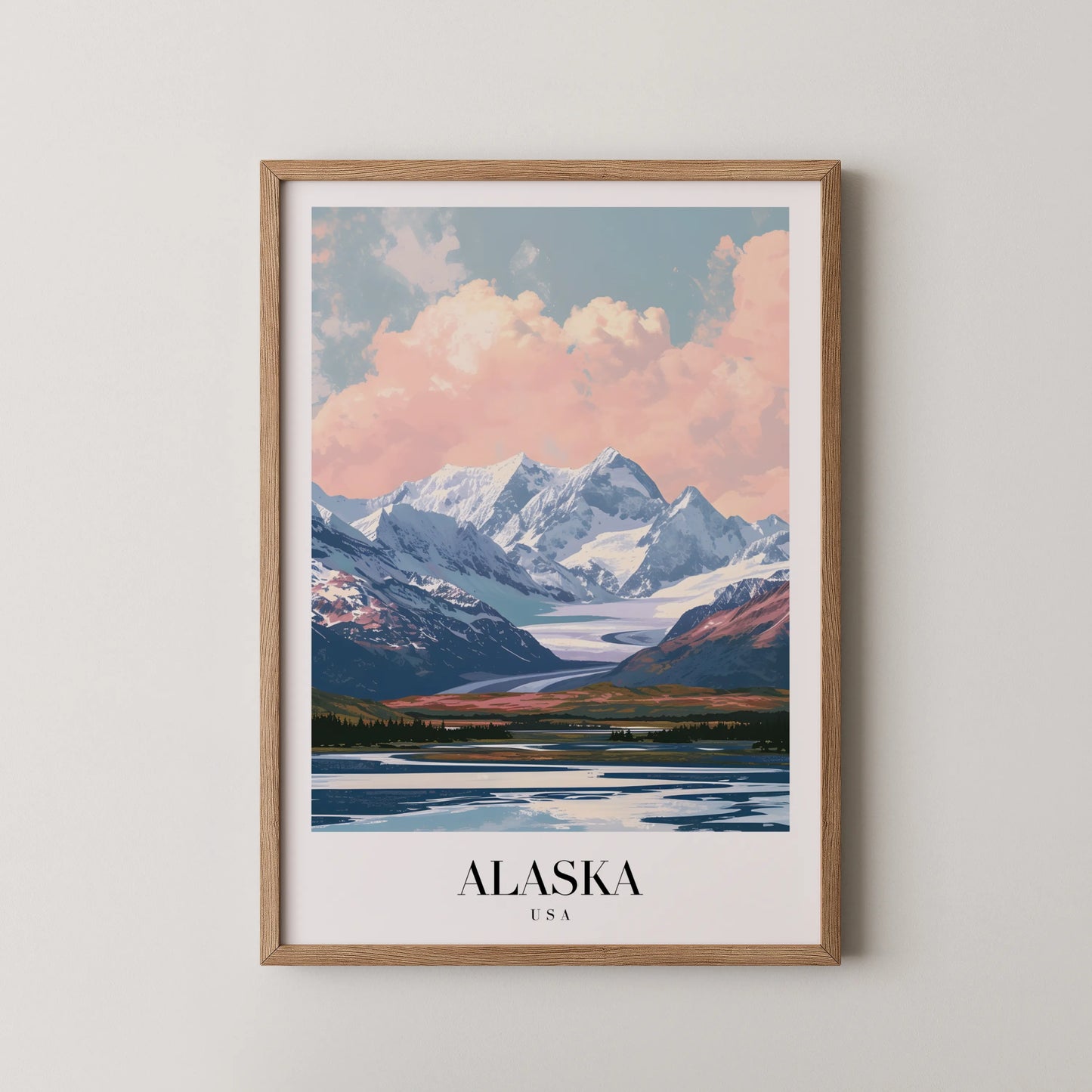Alaska, USA, City Prints