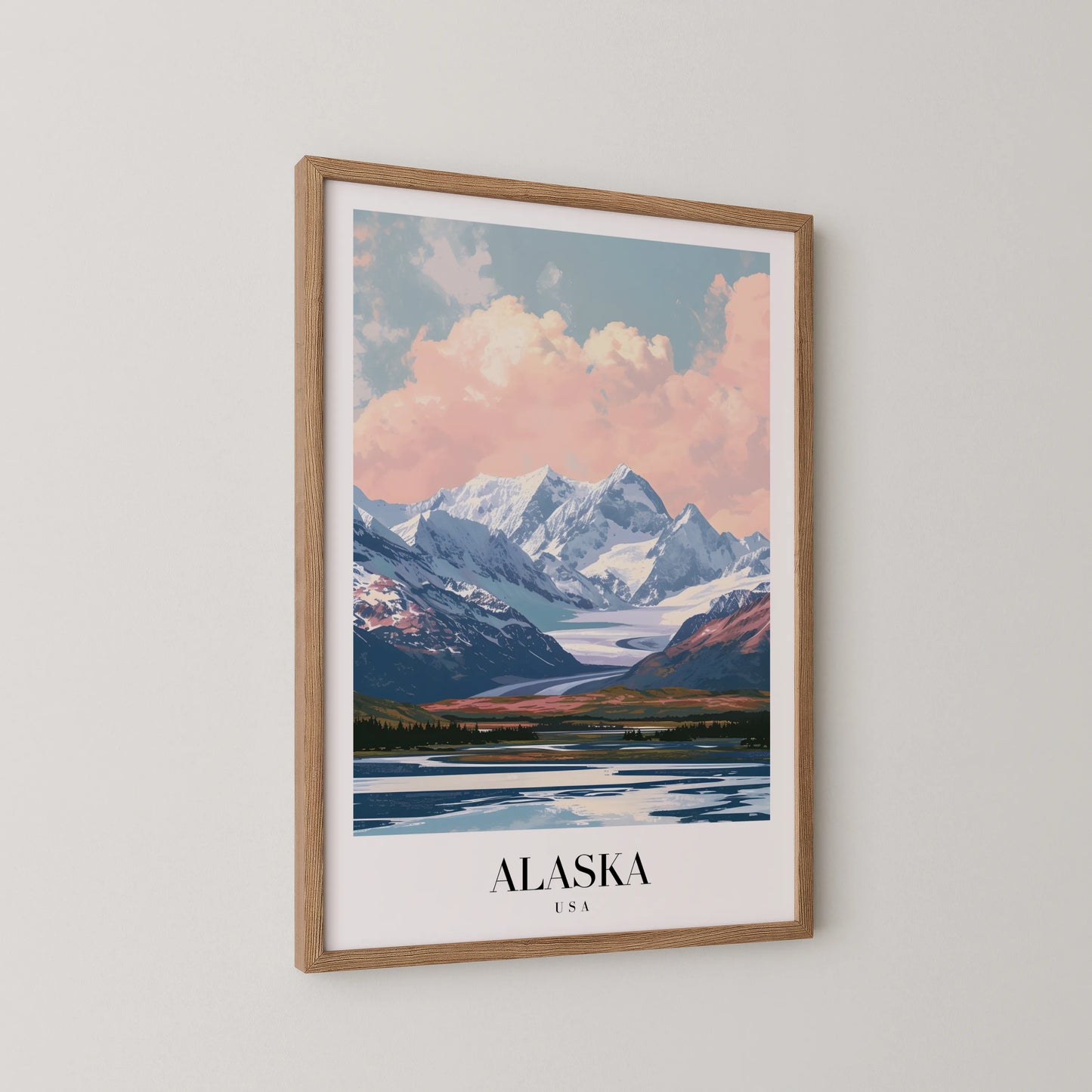 Alaska, USA, City Prints