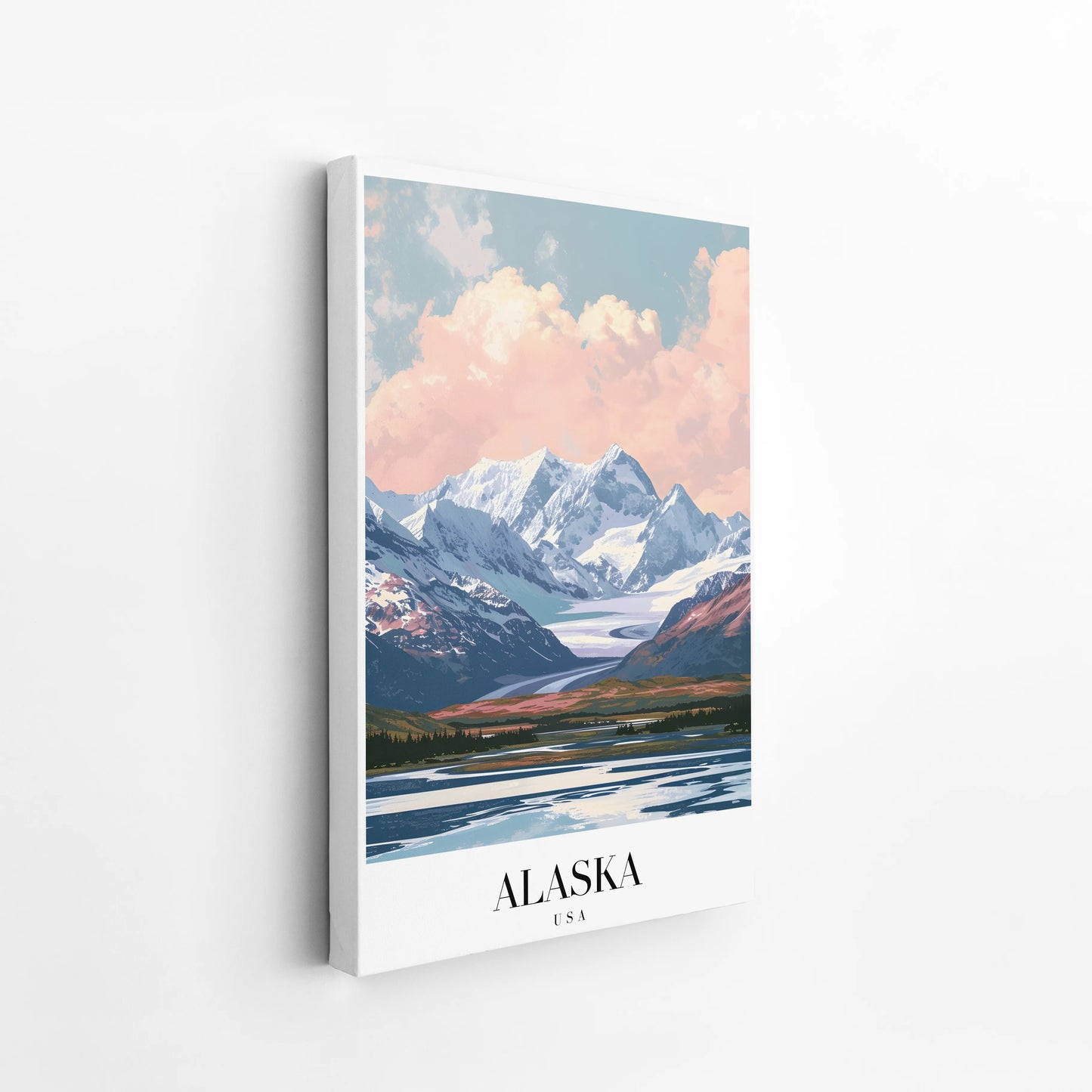 Alaska, USA, City Prints