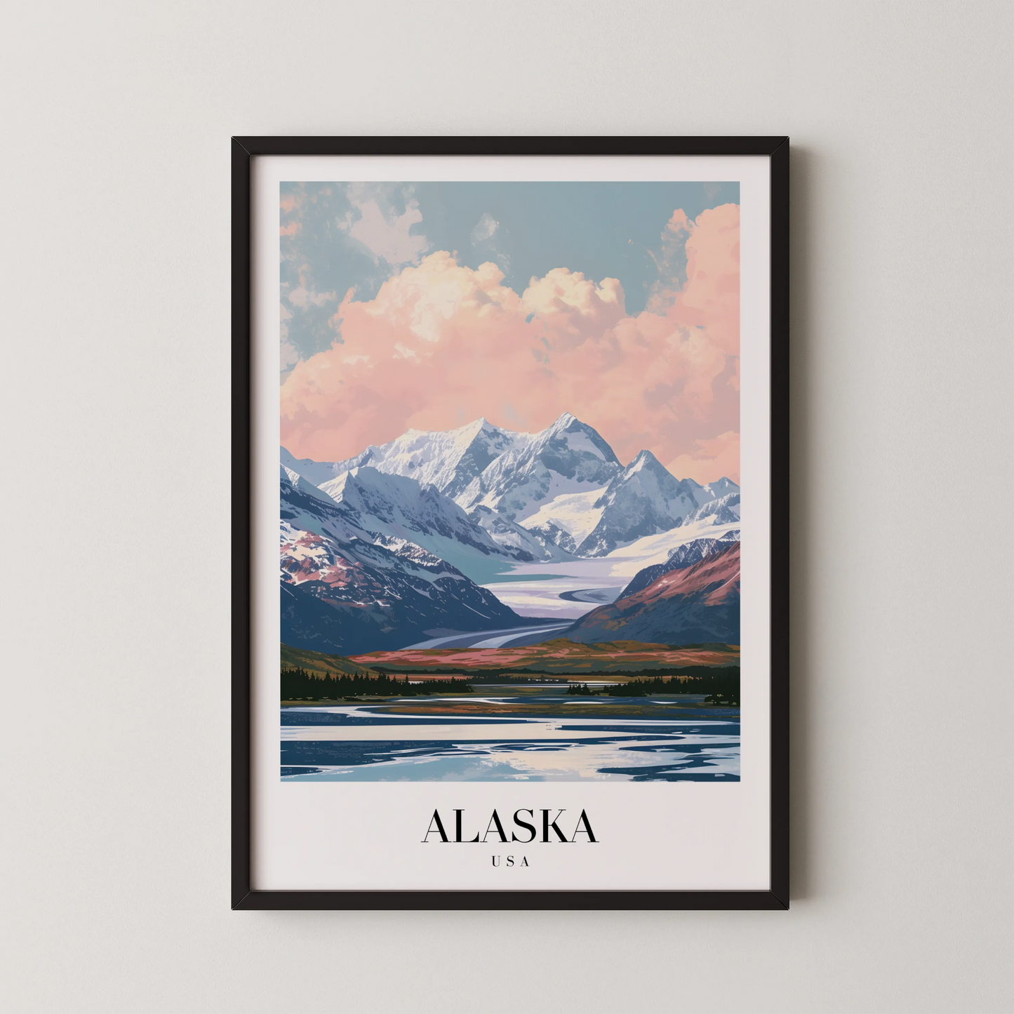 Alaska, USA, City Prints