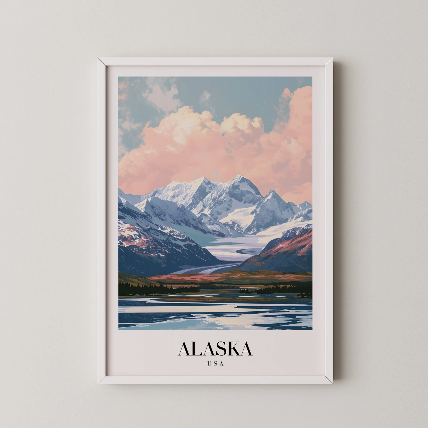 Alaska, USA, City Prints