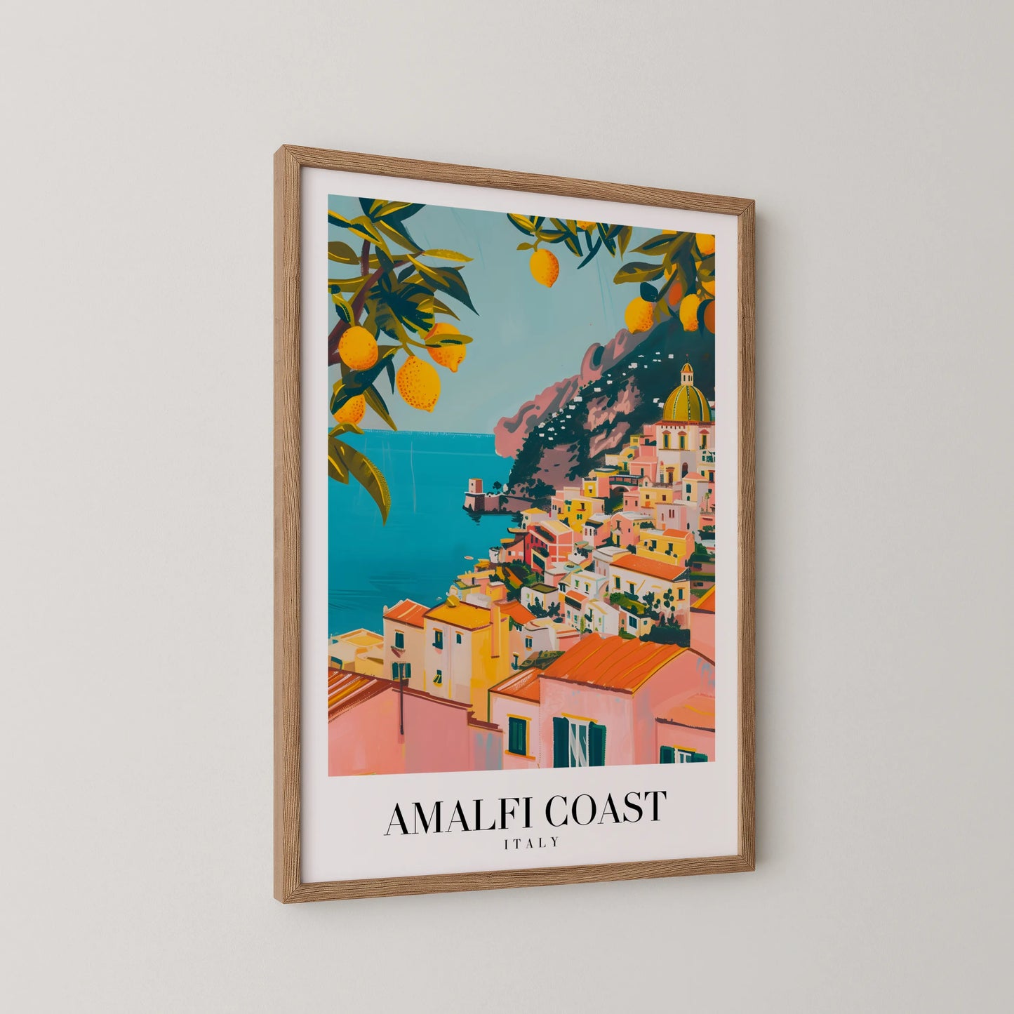Amalfi Coast, Italy, City Prints