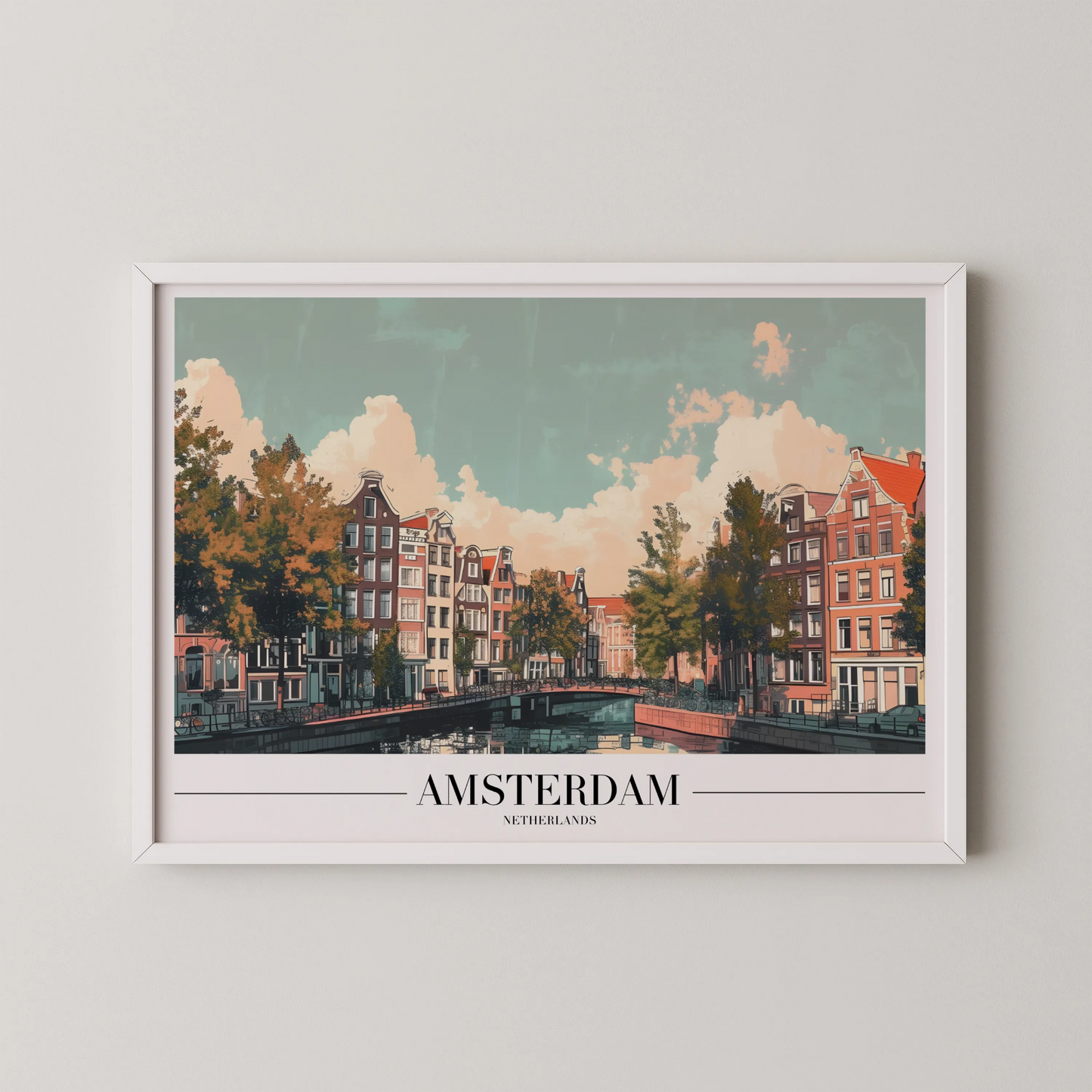 Amesterdam, Netherlands, City Prints