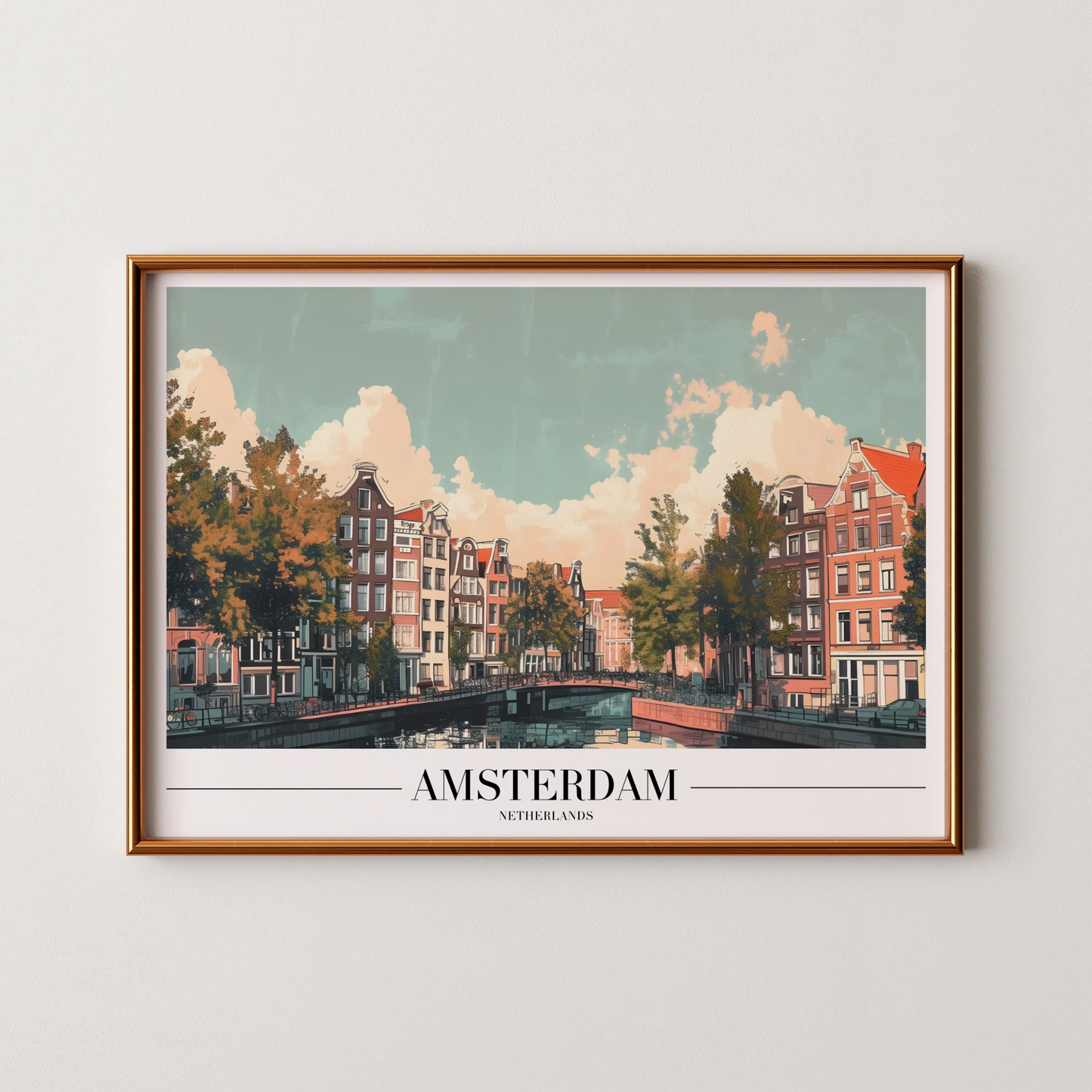 Amesterdam, Netherlands, City Prints