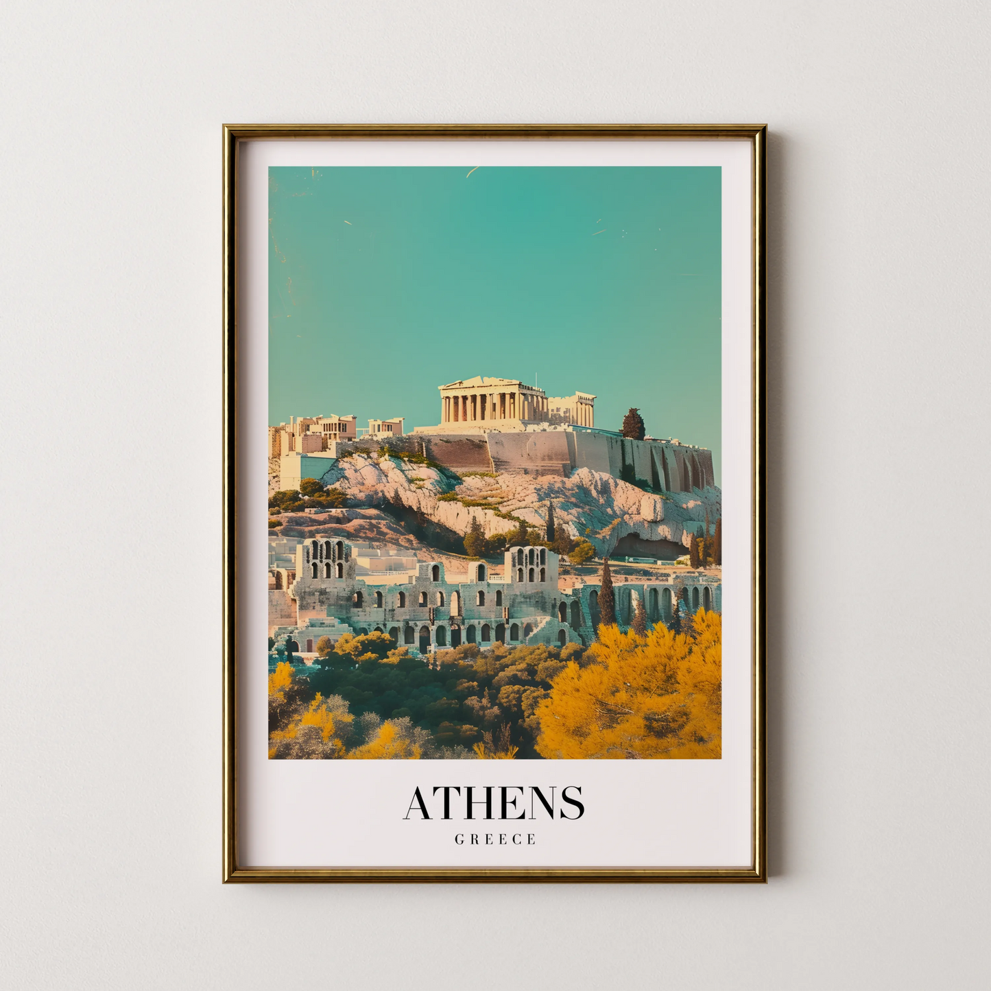 Athens, Greece, City Prints