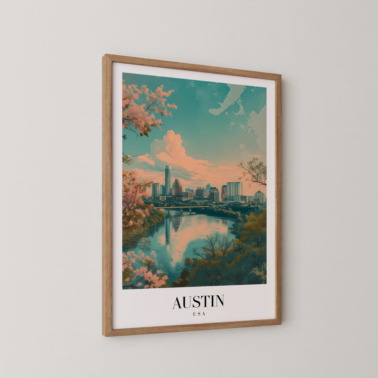 Austin, USA, City Prints
