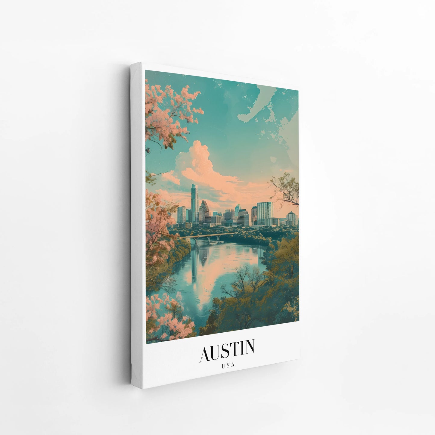 Austin, USA, City Prints