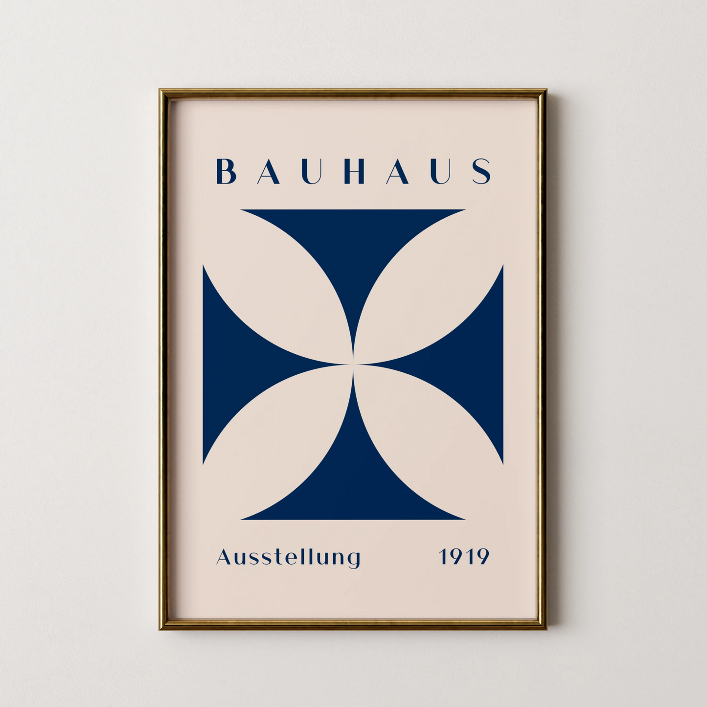 Bauhaus, Geometric II, Modern Architect, Clean Design Wall Art