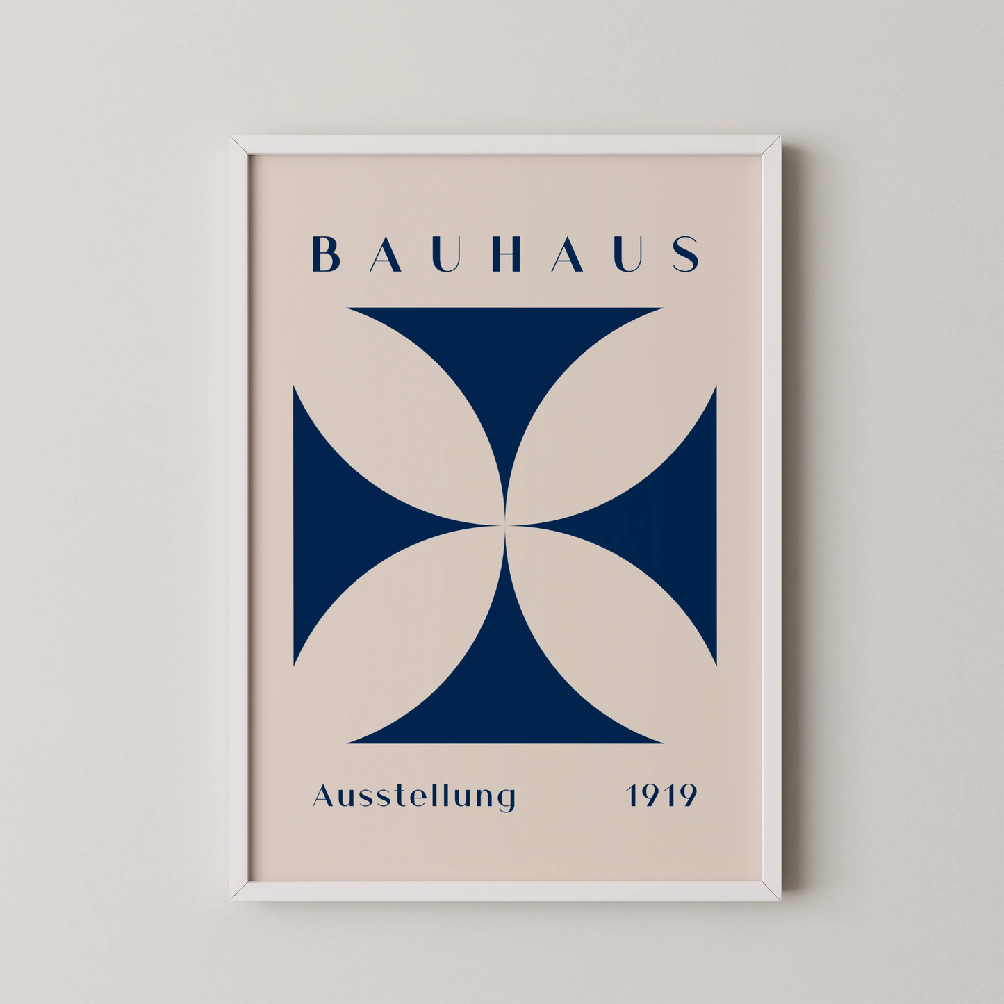 Bauhaus, Geometric II, Modern Architect, Clean Design Wall Art