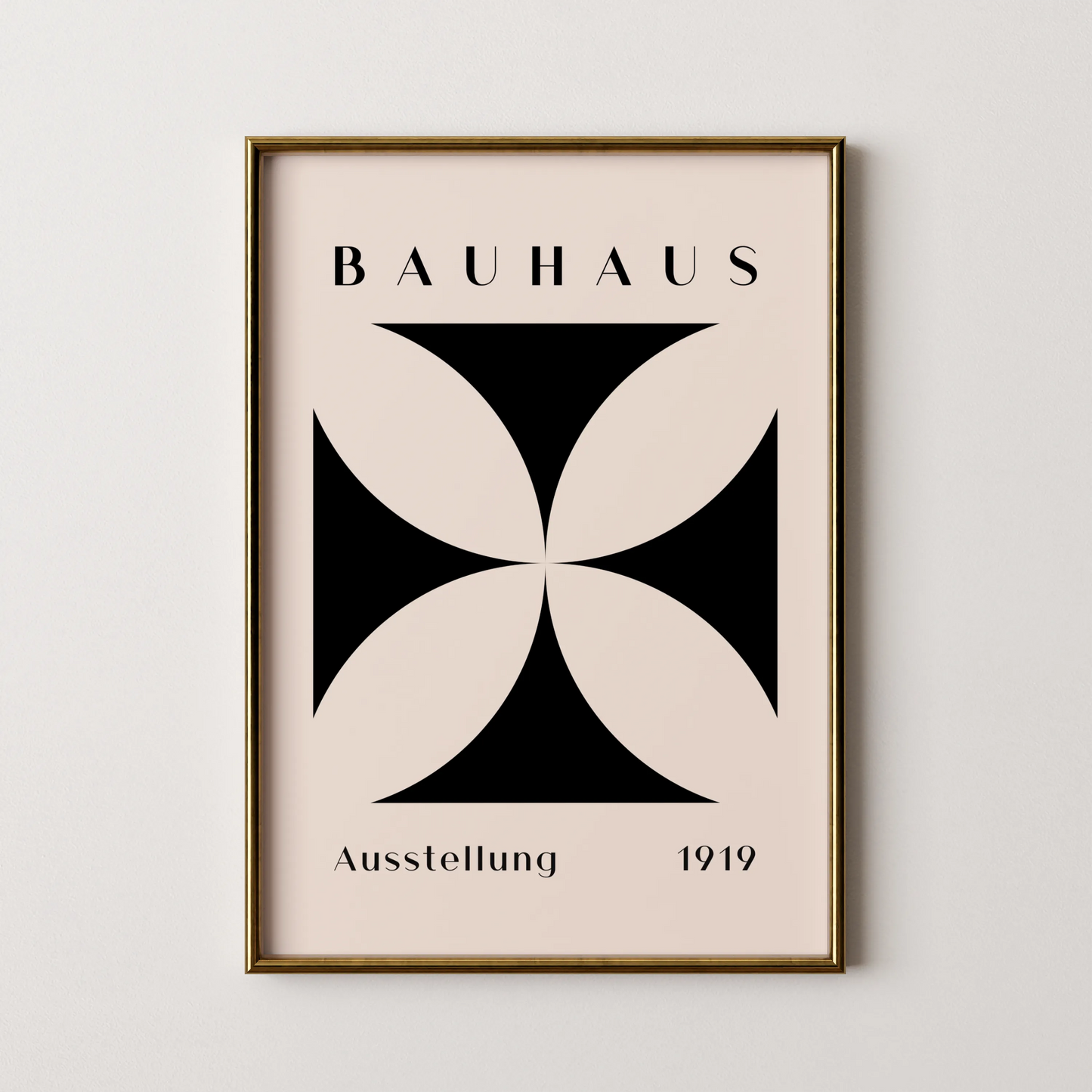 Bauhaus, Geometric IV, Modern Architect, Clean Design Wall Art