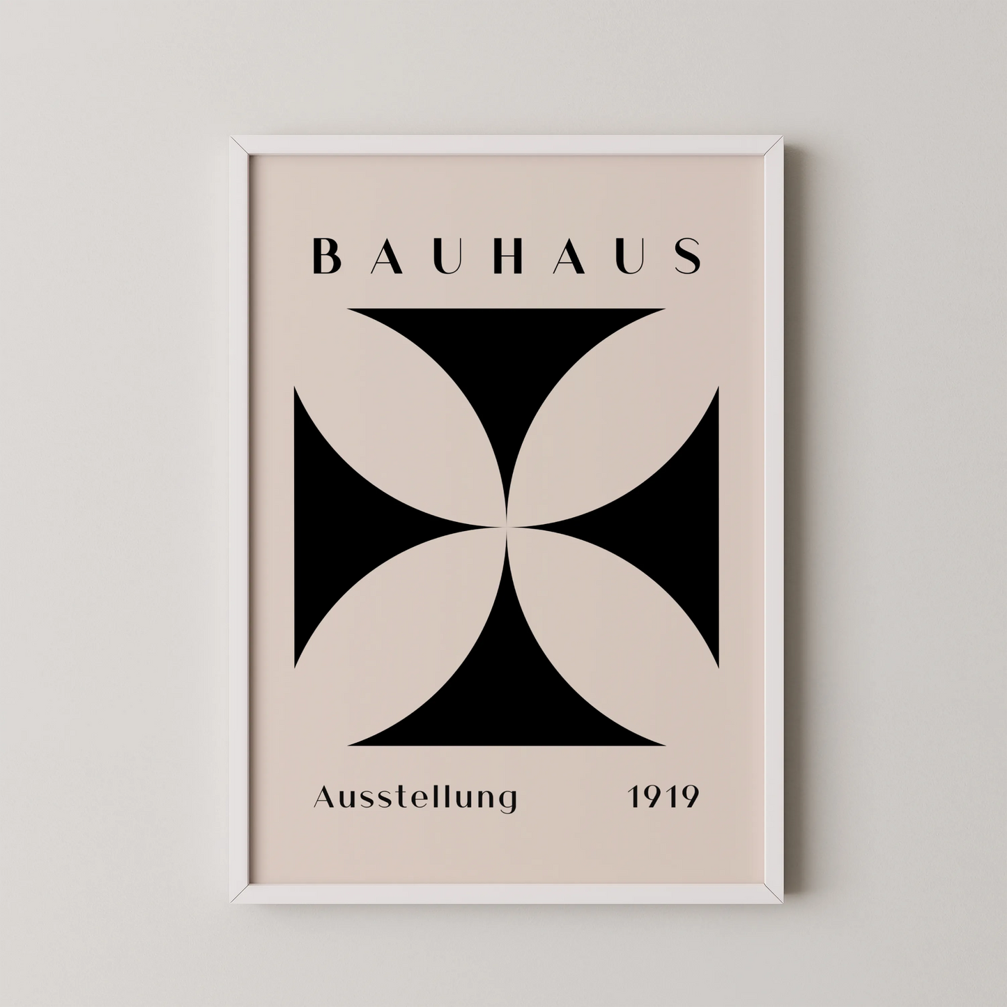 Bauhaus, Geometric IV, Modern Architect, Clean Design Wall Art