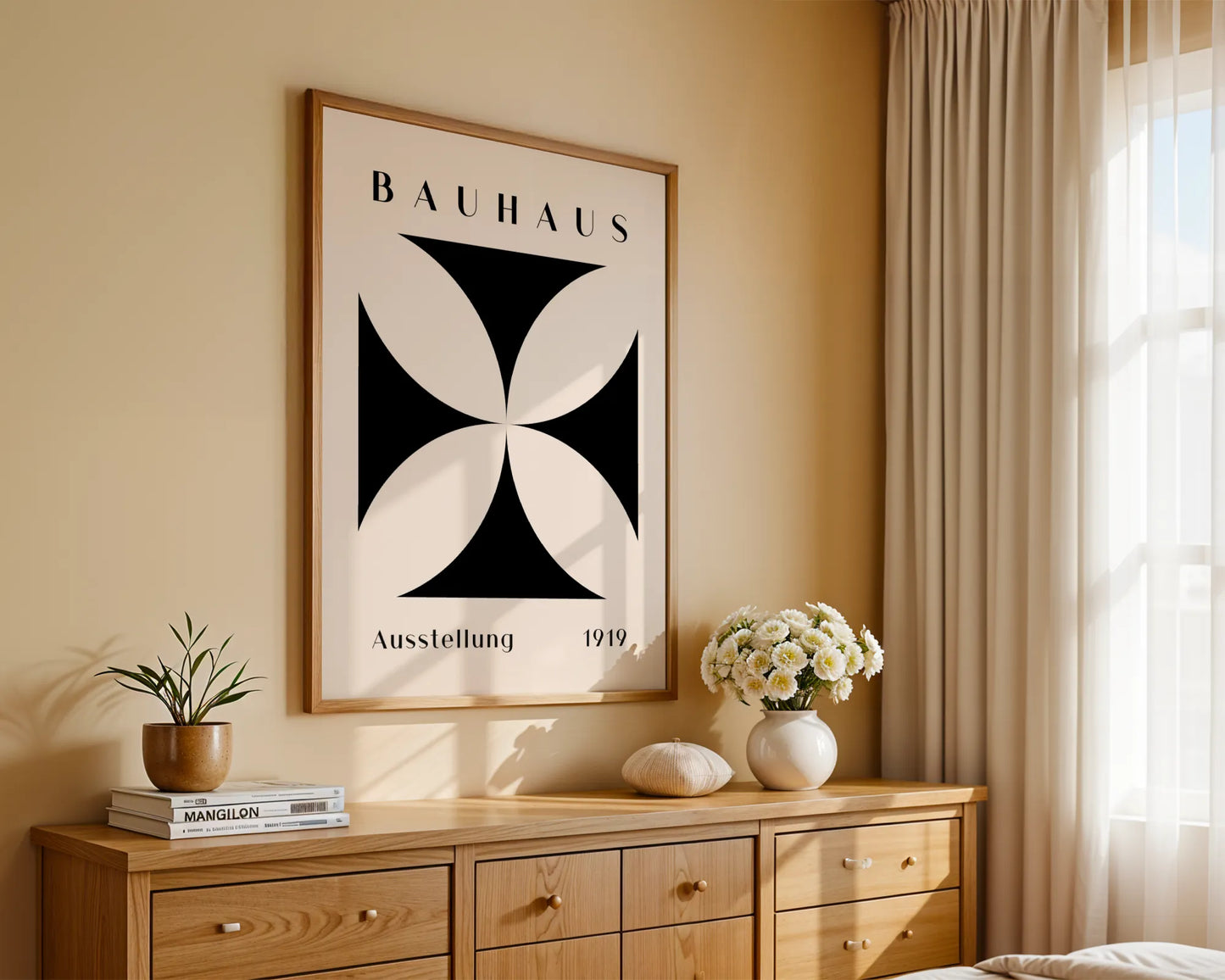 Bauhaus, Geometric IV, Modern Architect, Clean Design Wall Art