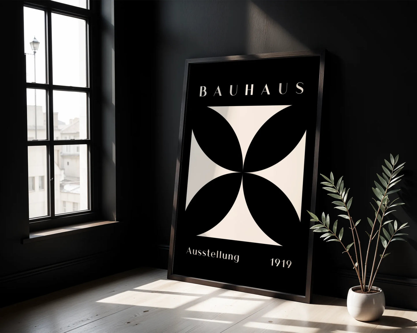 Bauhaus, Geometric I, Modern Architect, Clean Design Wall Art