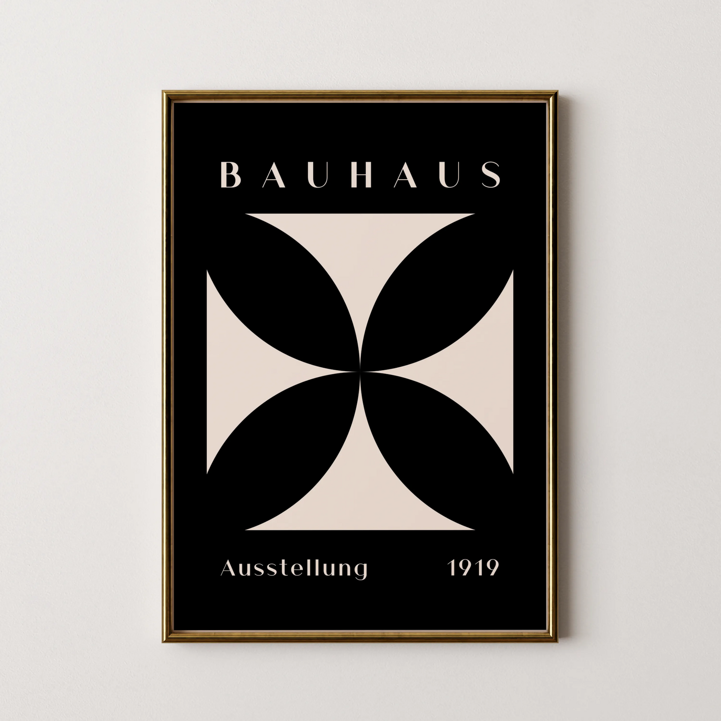 Bauhaus, Geometric I, Modern Architect, Clean Design Wall Art