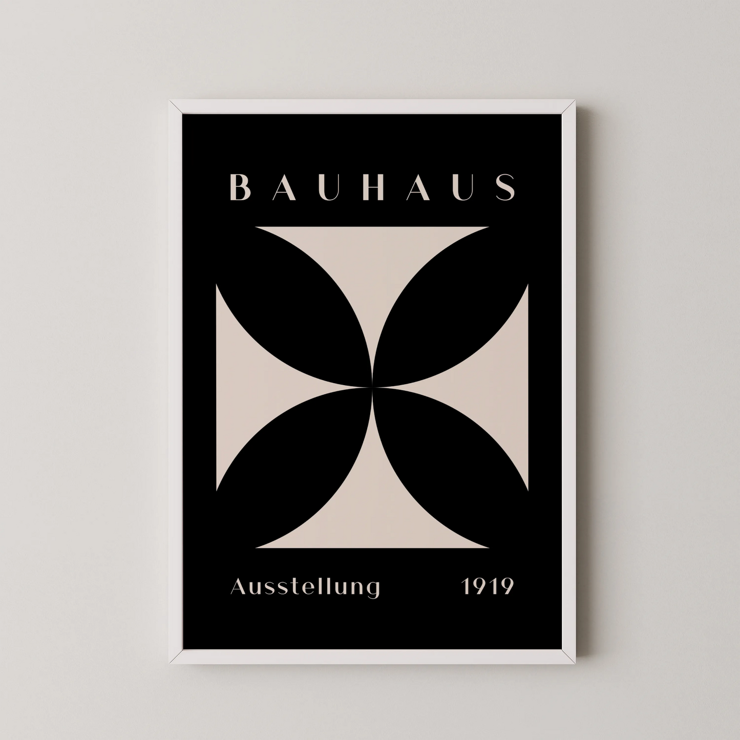 Bauhaus, Geometric I, Modern Architect, Clean Design Wall Art