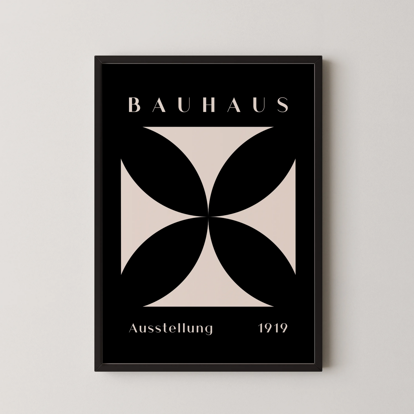 Bauhaus, Geometric I, Modern Architect, Clean Design Wall Art
