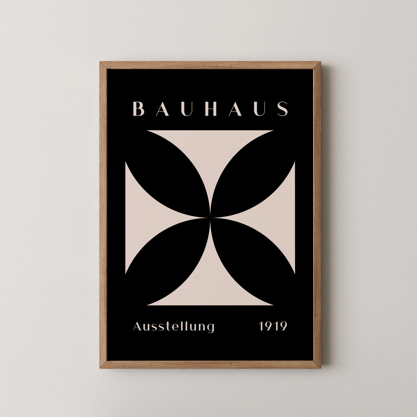 Bauhaus, Geometric I, Modern Architect, Clean Design Wall Art