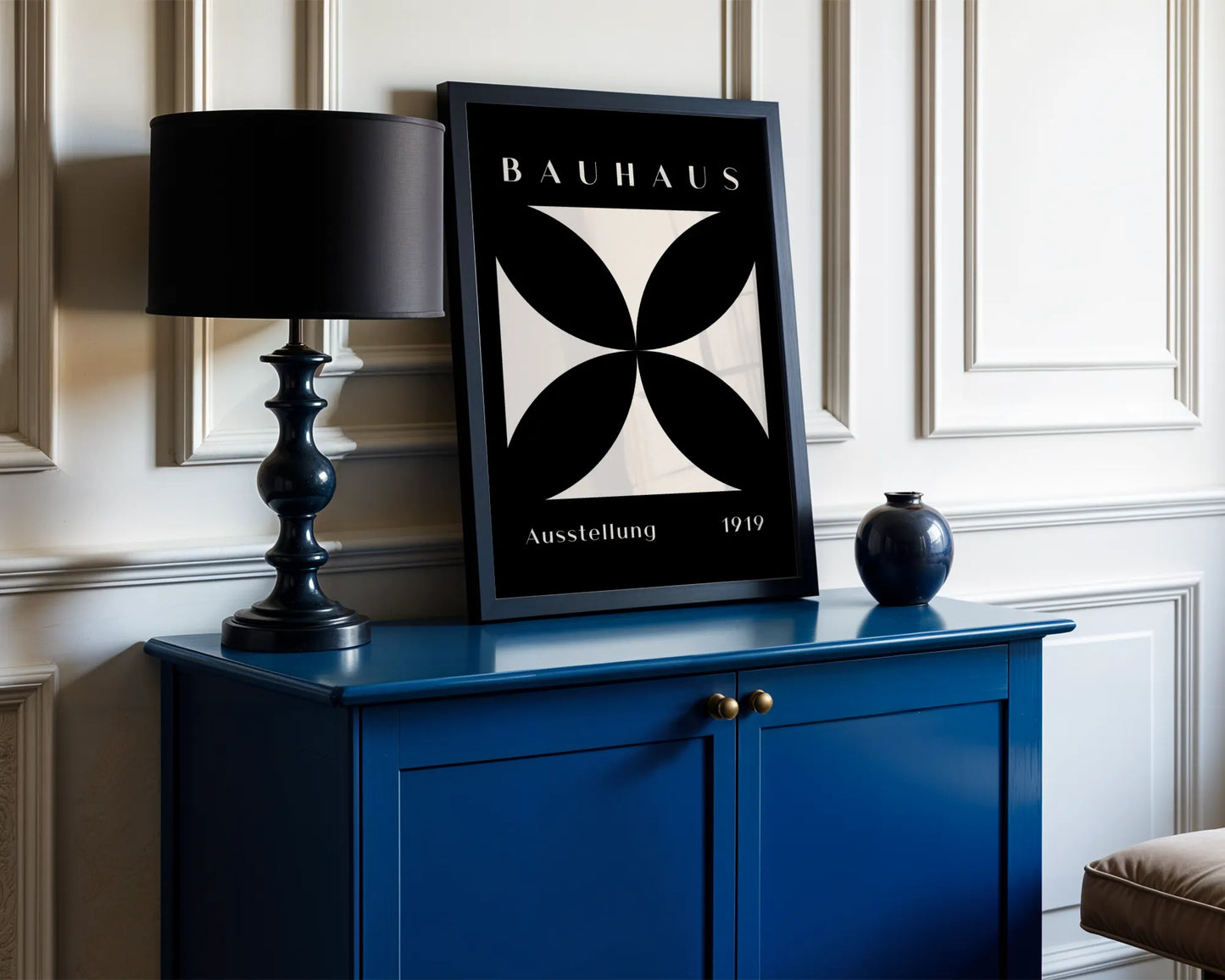 Bauhaus, Geometric I, Modern Architect, Clean Design Wall Art