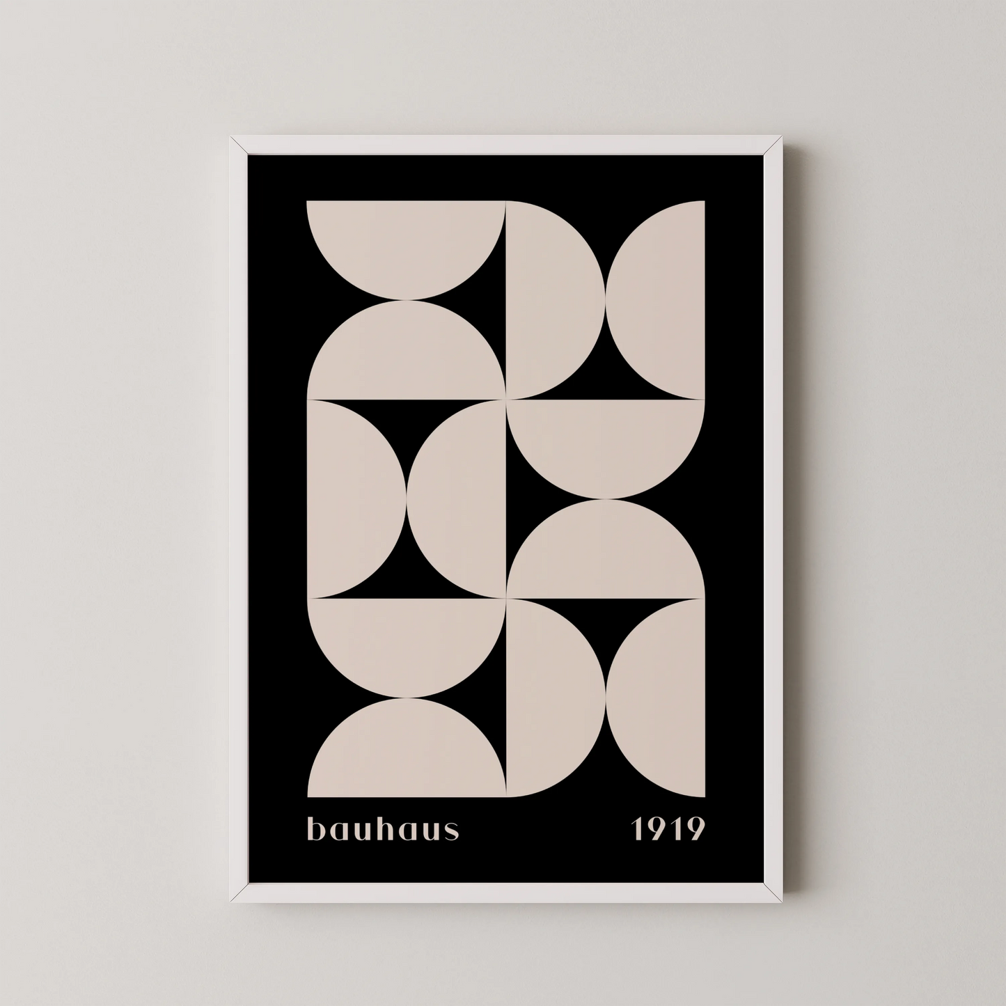 Bauhaus, Geometric, Modern Architect, Clean Design Wall Art