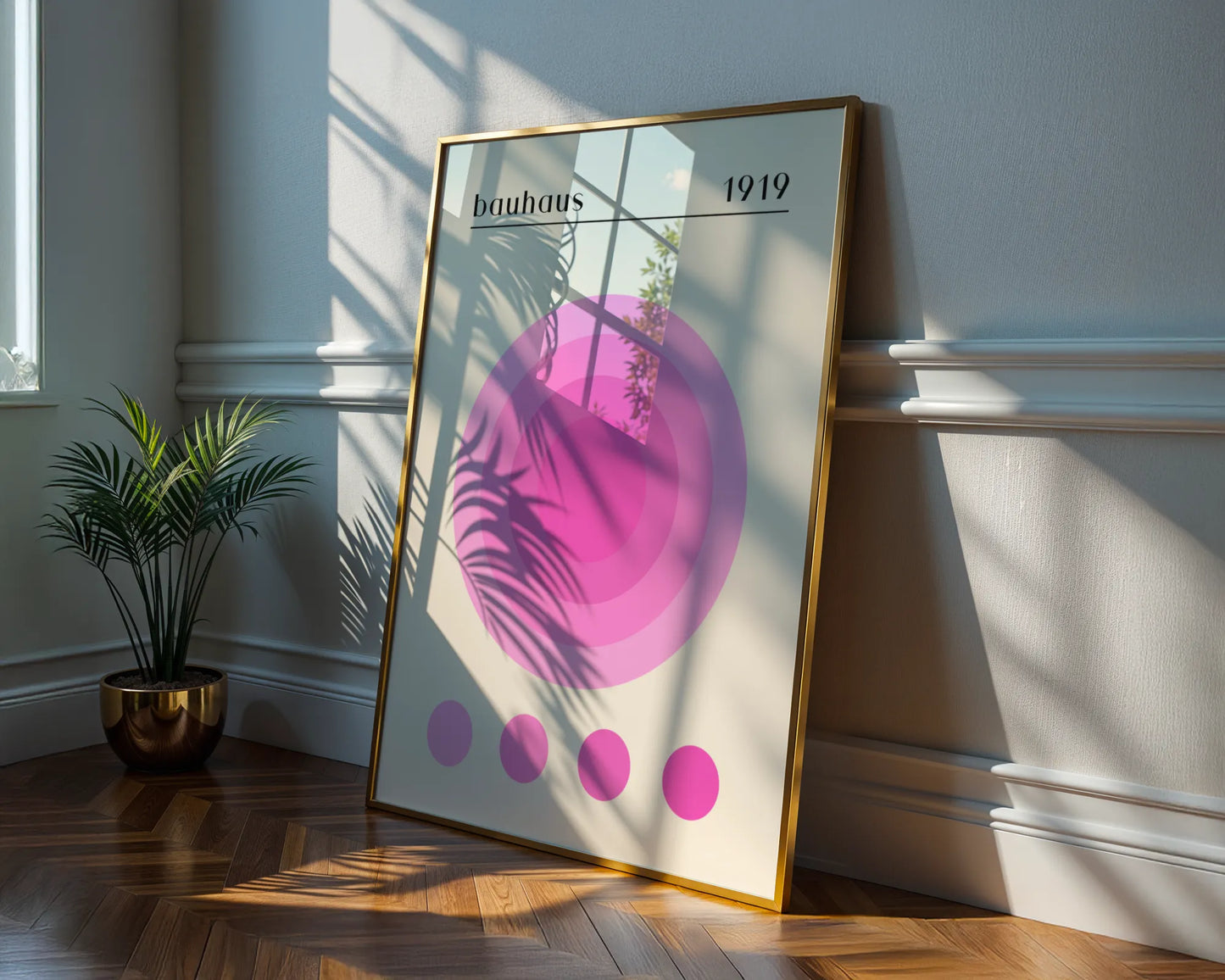 Bauhaus, Geometric IV, Modern Architect, Clean Design Wall Art