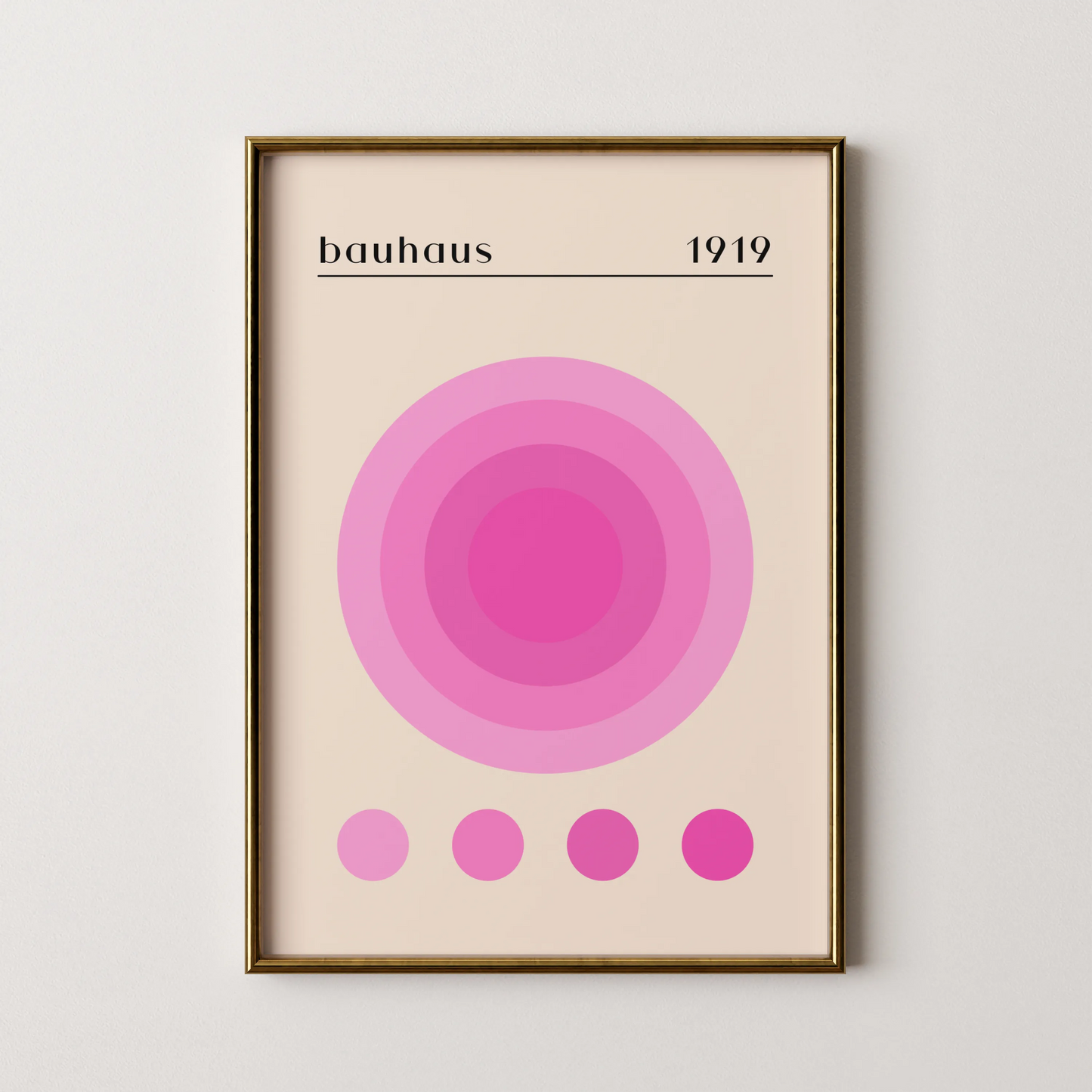 Bauhaus, Geometric IV, Modern Architect, Clean Design Wall Art