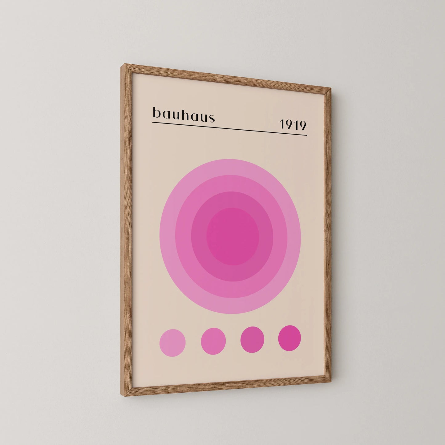 Bauhaus, Geometric IV, Modern Architect, Clean Design Wall Art