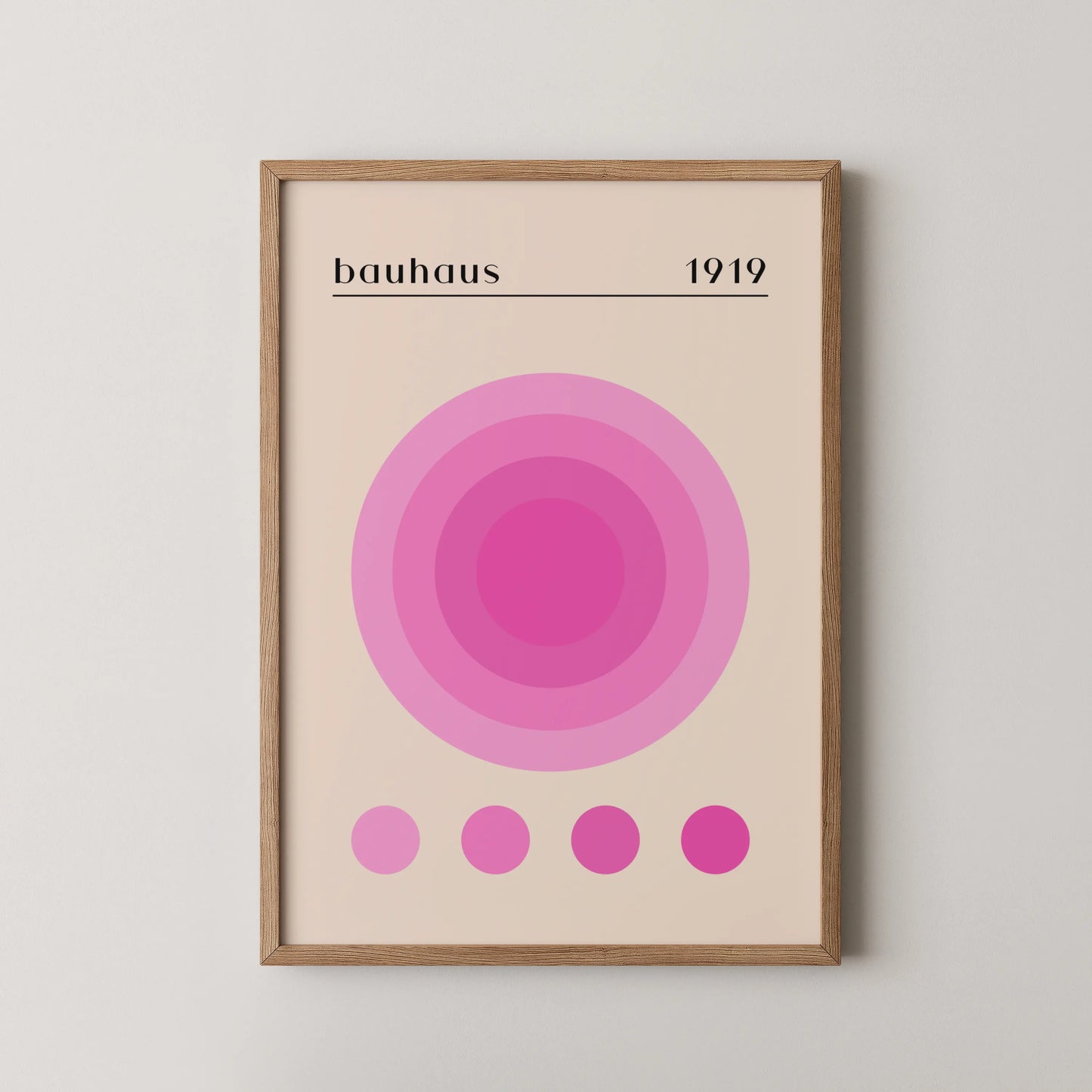 Bauhaus, Geometric IV, Modern Architect, Clean Design Wall Art