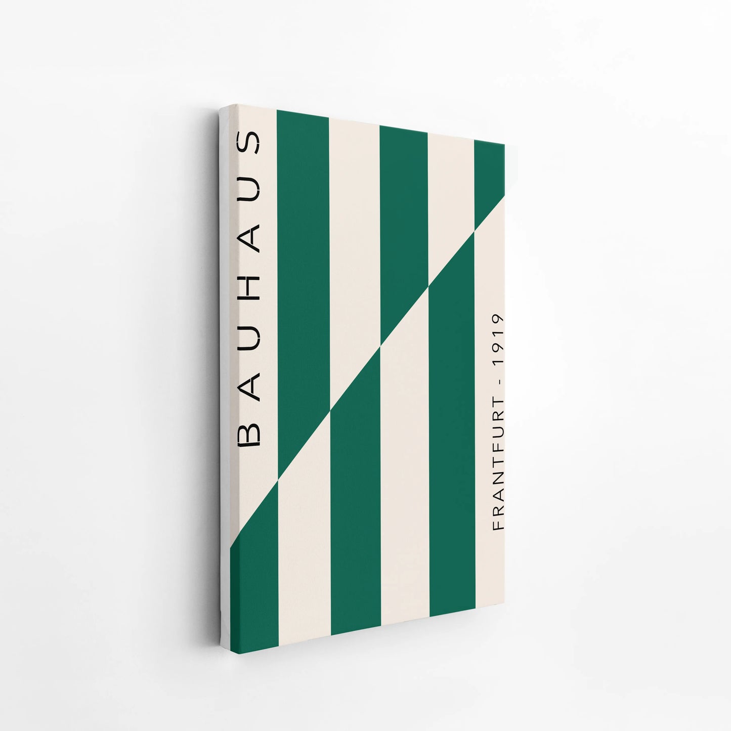 Bauhaus, Geometric, Sap Green, Modern Architect, Clean Wall Art