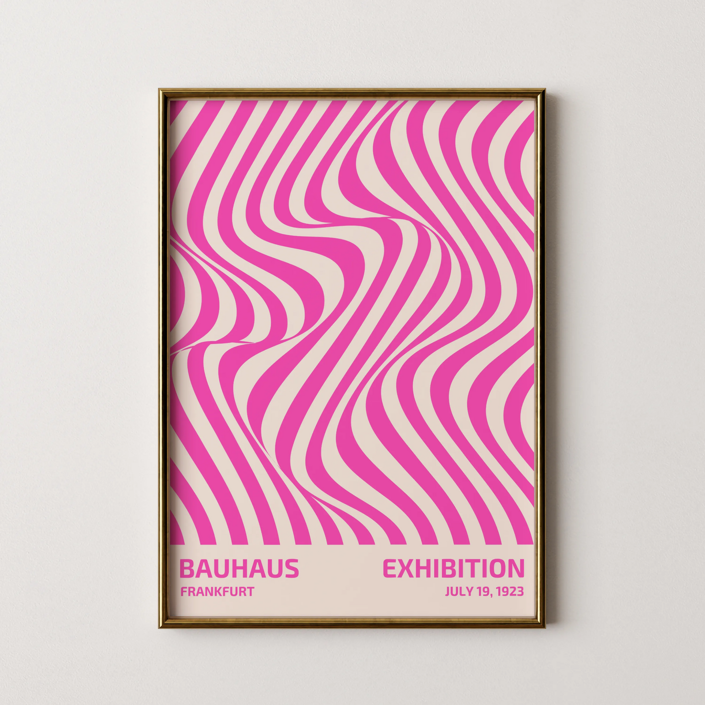 Bauhaus Lines, Clean Wall Art 1