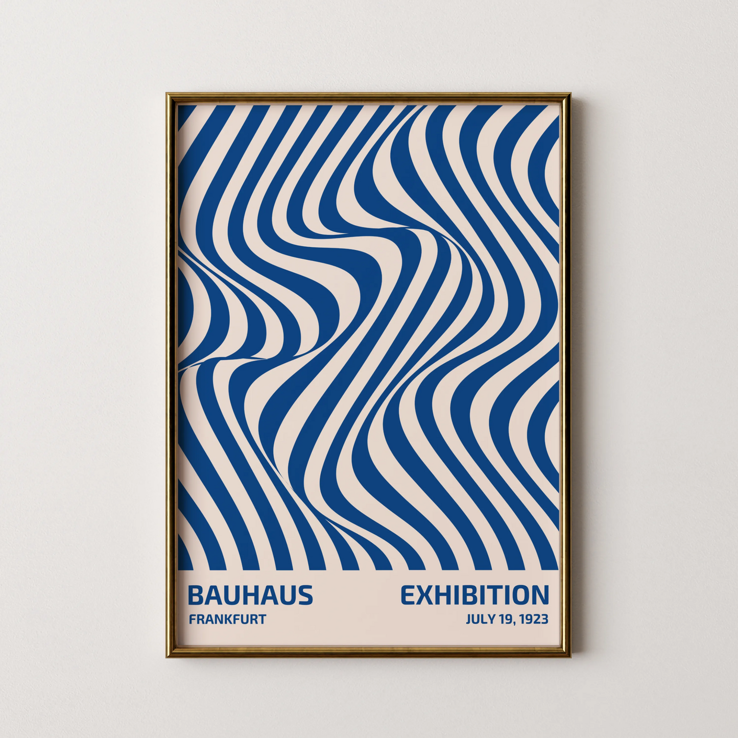 Bauhaus Print, Geometric Lines, Bold Abstract, Clean Wall Art