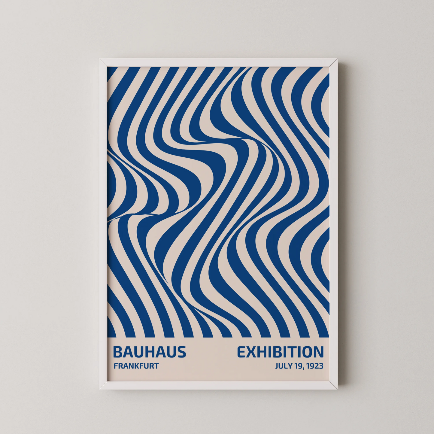 Bauhaus Print, Geometric Lines, Bold Abstract, Clean Wall Art