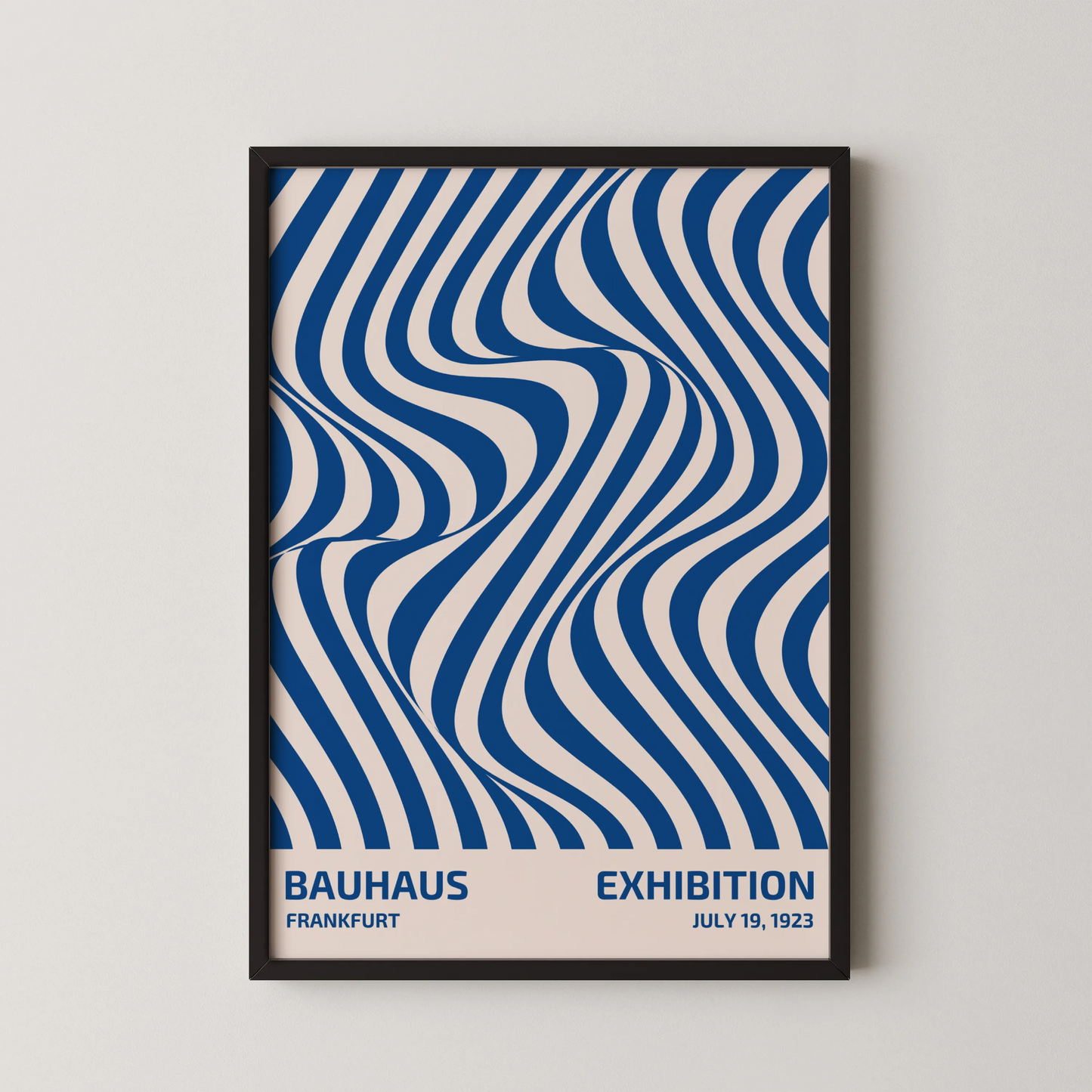 Bauhaus Print, Geometric Lines, Bold Abstract, Clean Wall Art