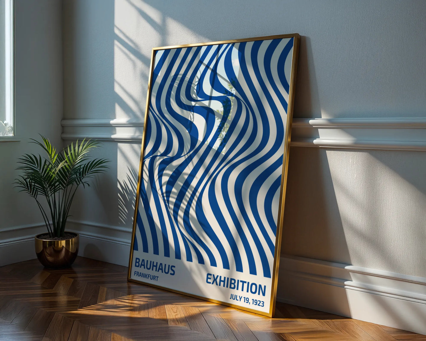 Bauhaus Print, Geometric Lines, Bold Abstract, Clean Wall Art