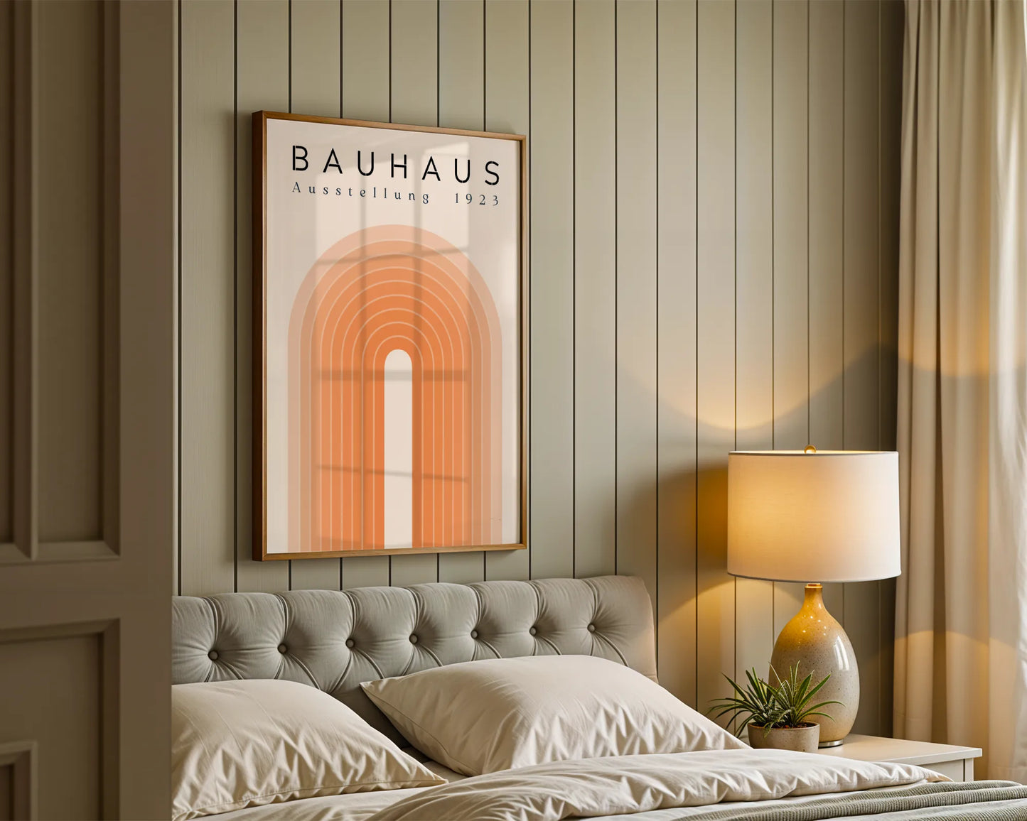 Bauhaus Print, Geometric Lines I, Bold Abstract, Clean Wall Art