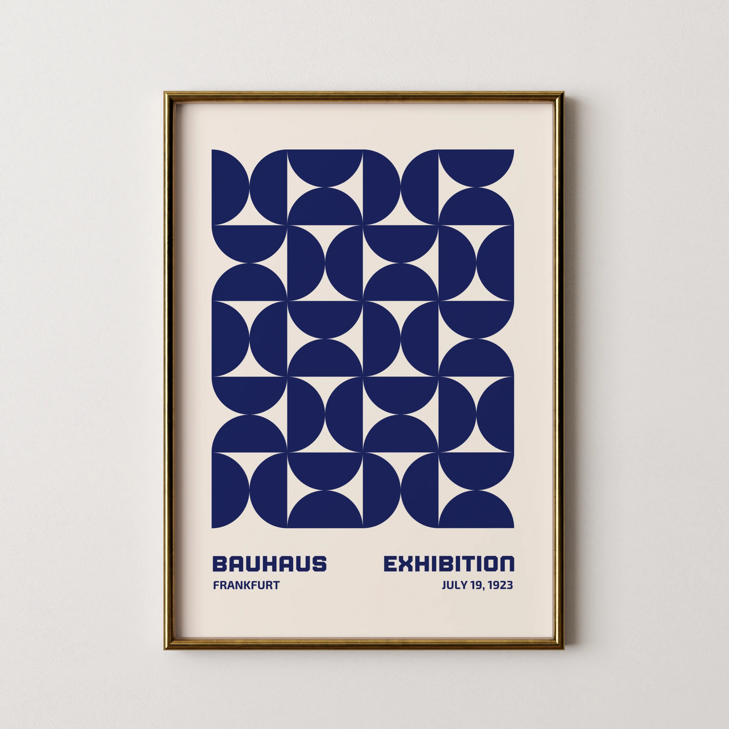 Bauhaus Print, Geometric Shape, Black & White, Modern Architect, Clean Wall Art