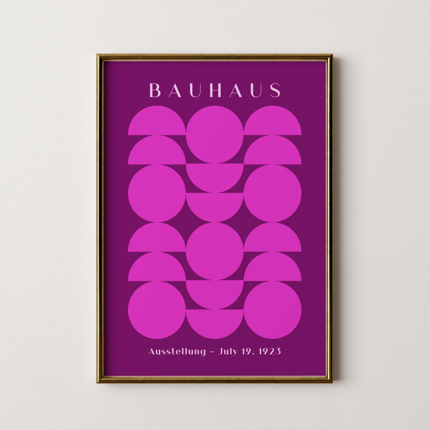 Bauhaus Print, Geometric Shape, Bold Abstract, Clean Wall Art