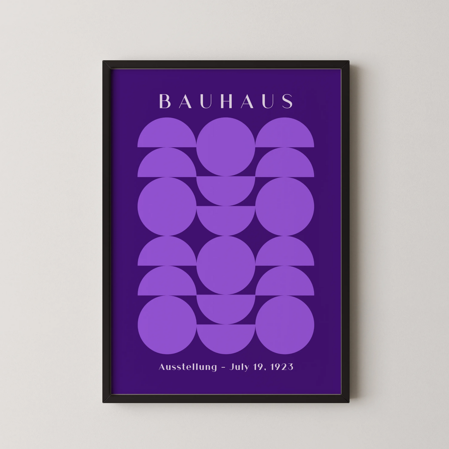 Bauhaus Print, Geometric Shape, Bold Abstract, Clean Wall Art