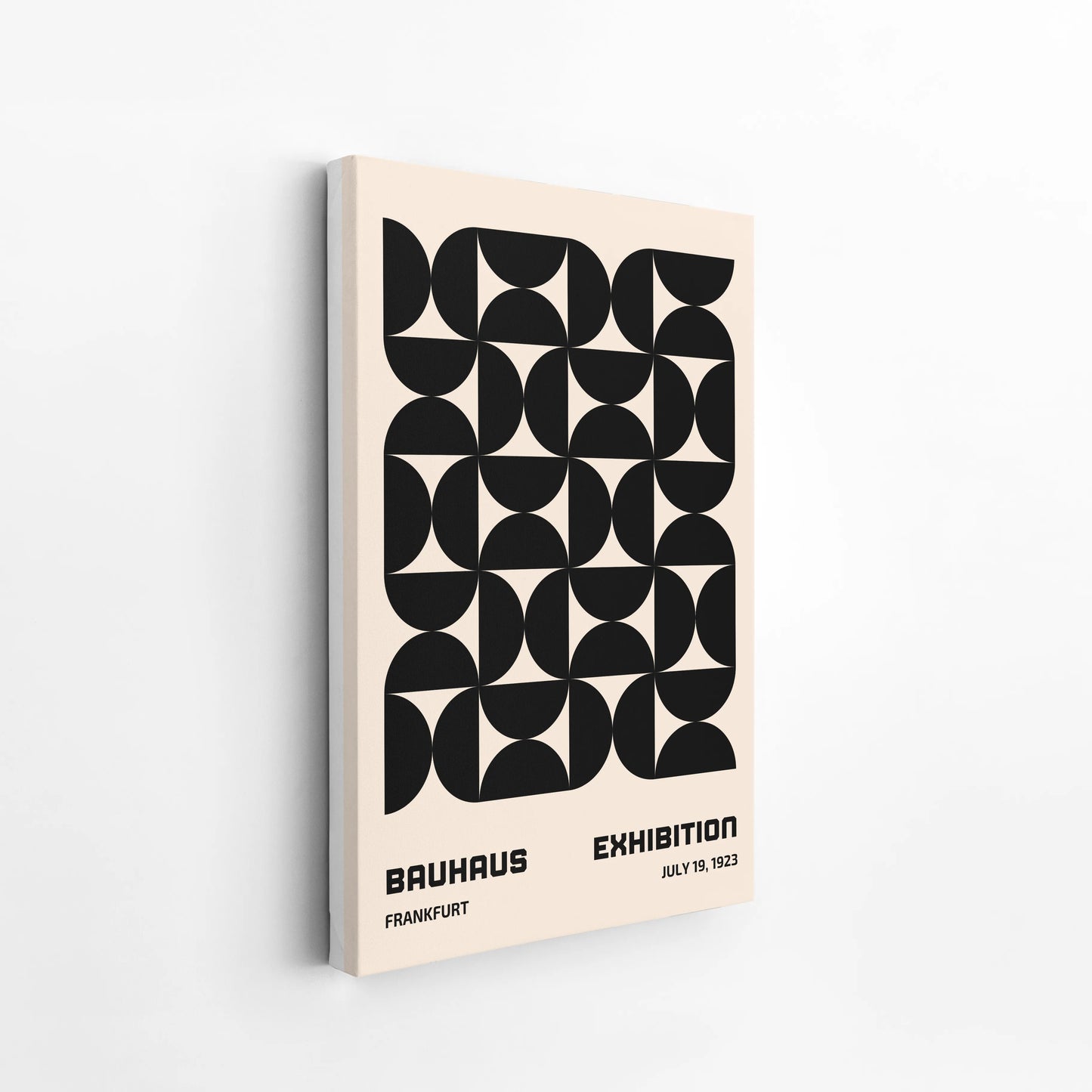 Bauhaus Shapes, Modern Geometric Print, Clean Wall Art
