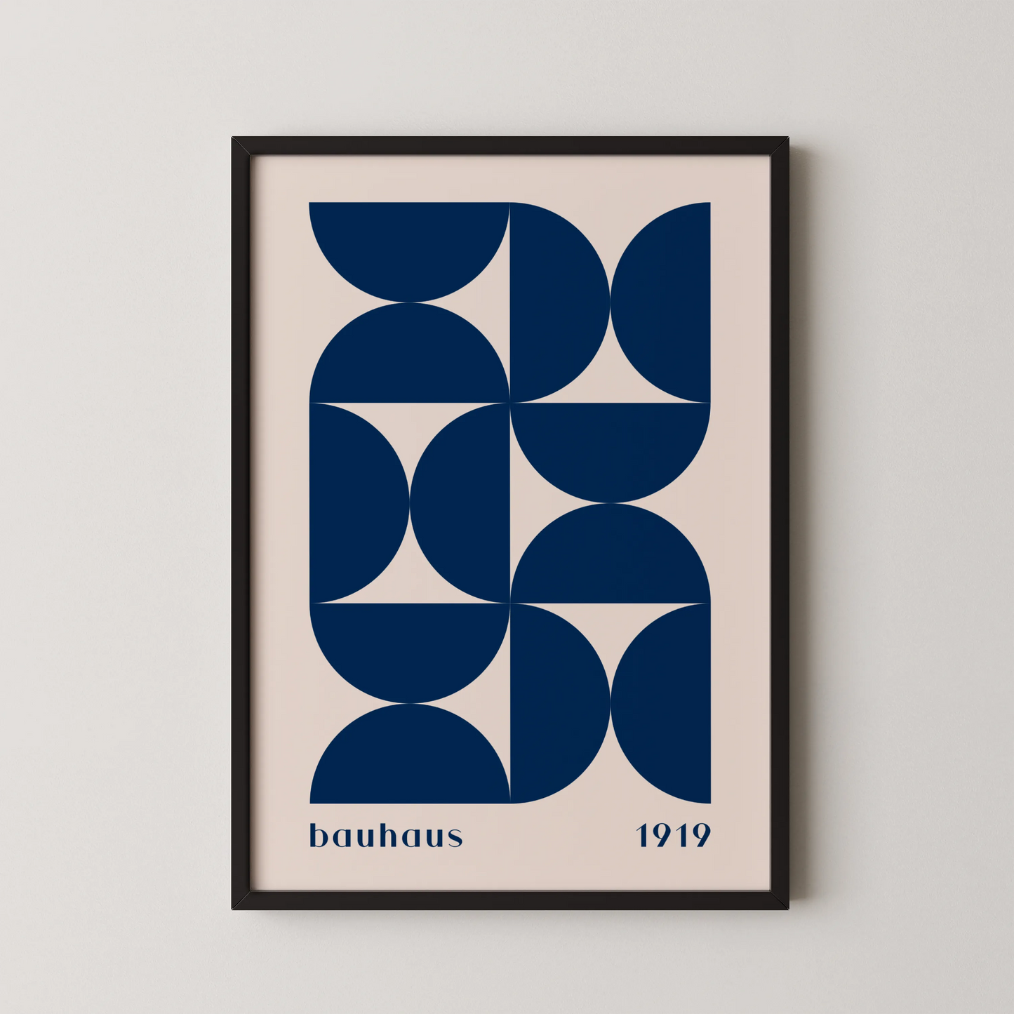 Bauhaus V, Geometric Print, Modern Architect, Clean Design Wall Art