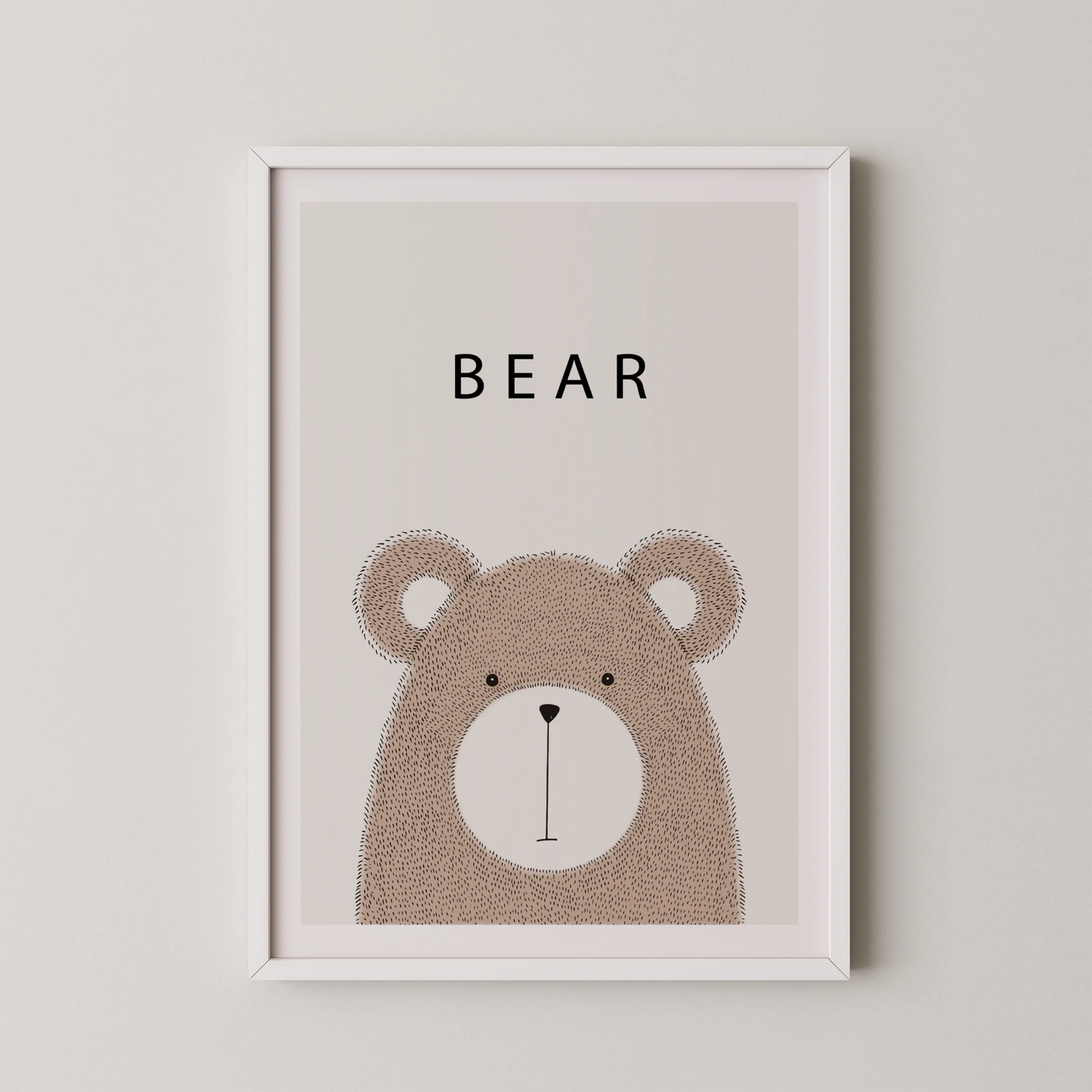 Bear - Nursery Prints