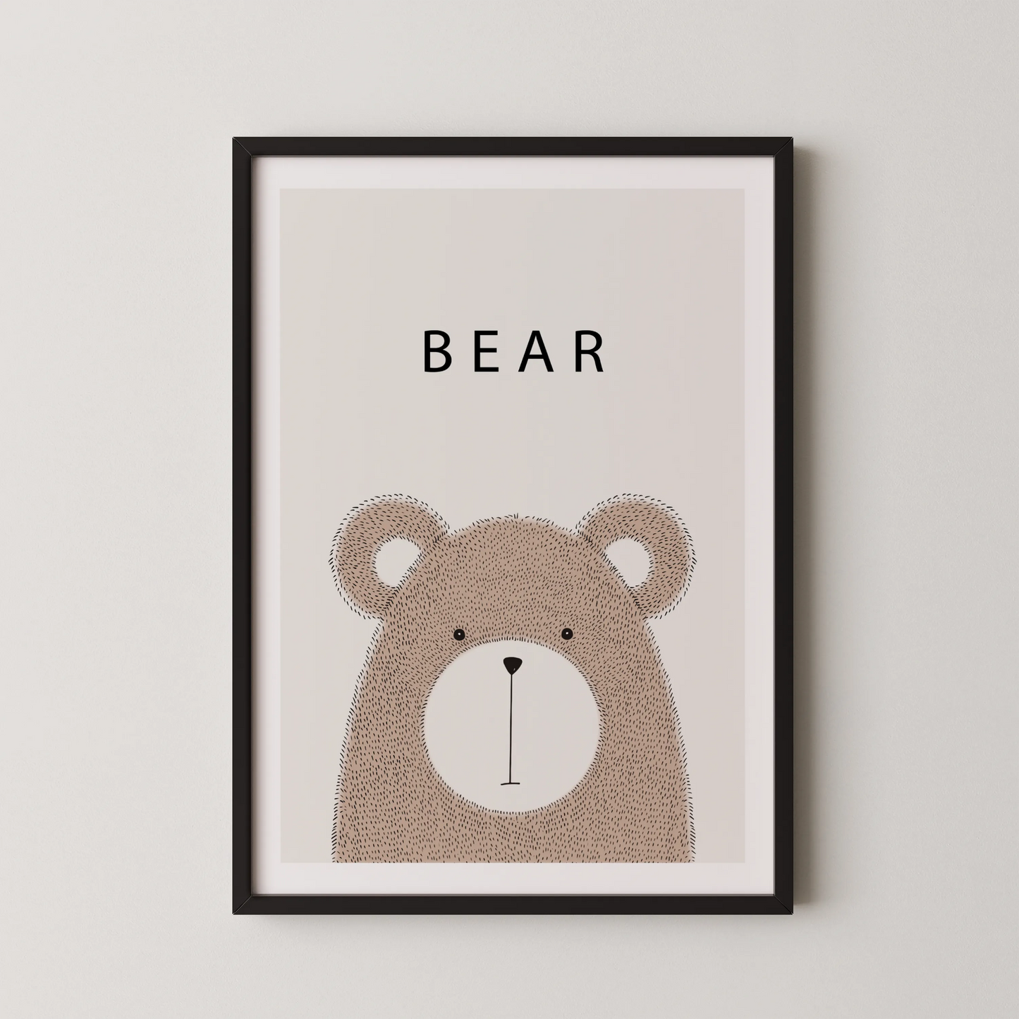 Bear - Nursery Prints