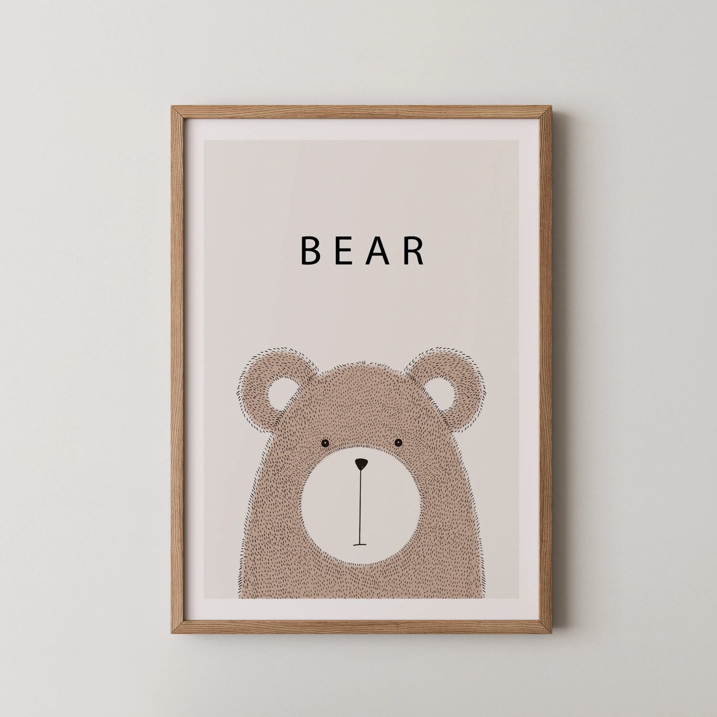 Bear - Nursery Prints
