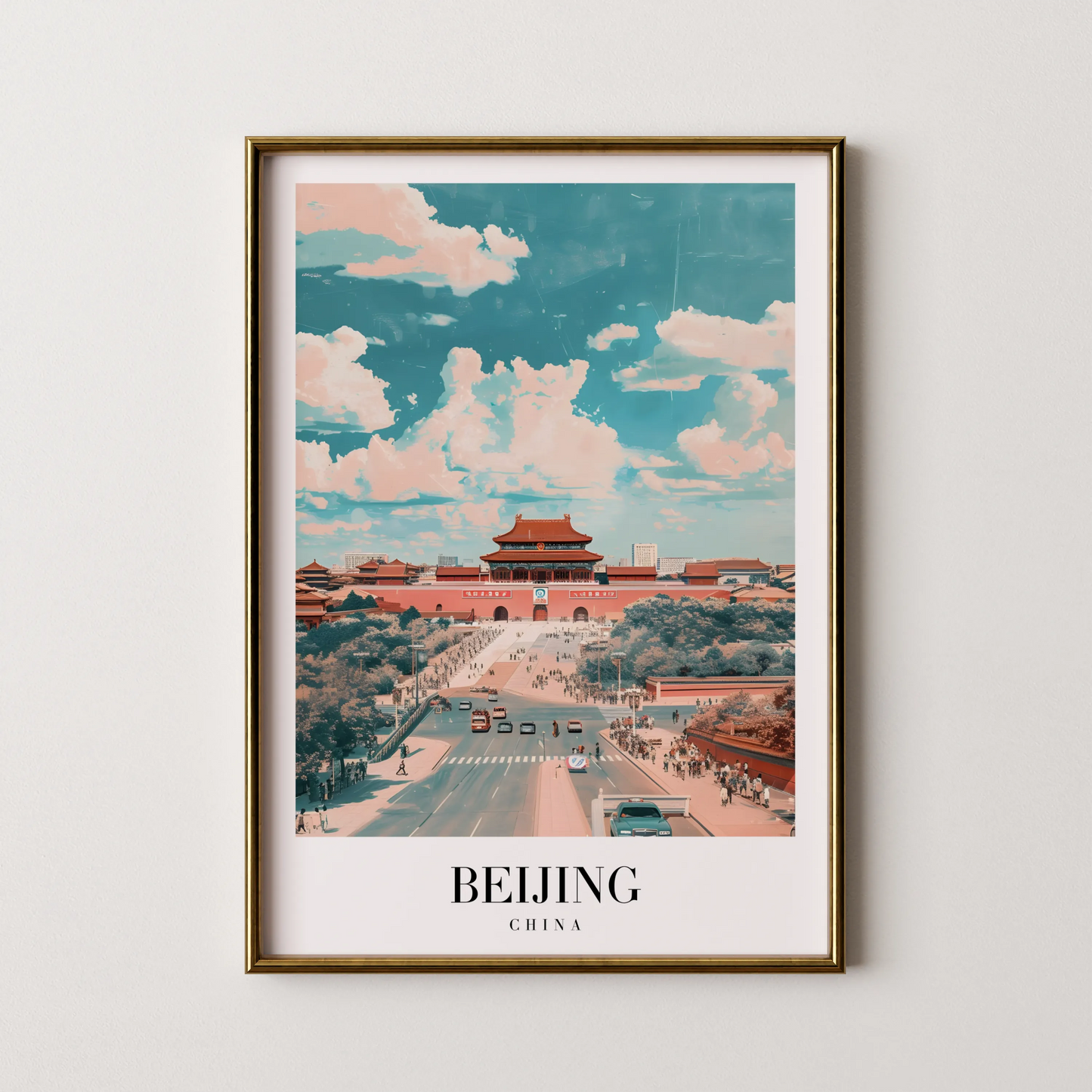 Beijing, China, City Prints