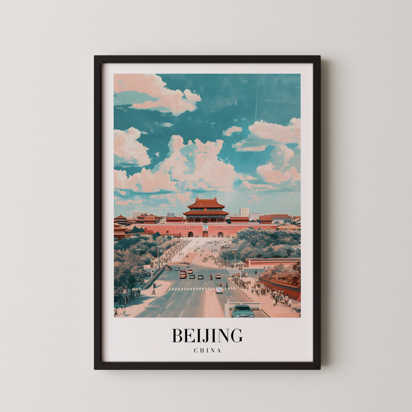 Beijing, China, City Prints