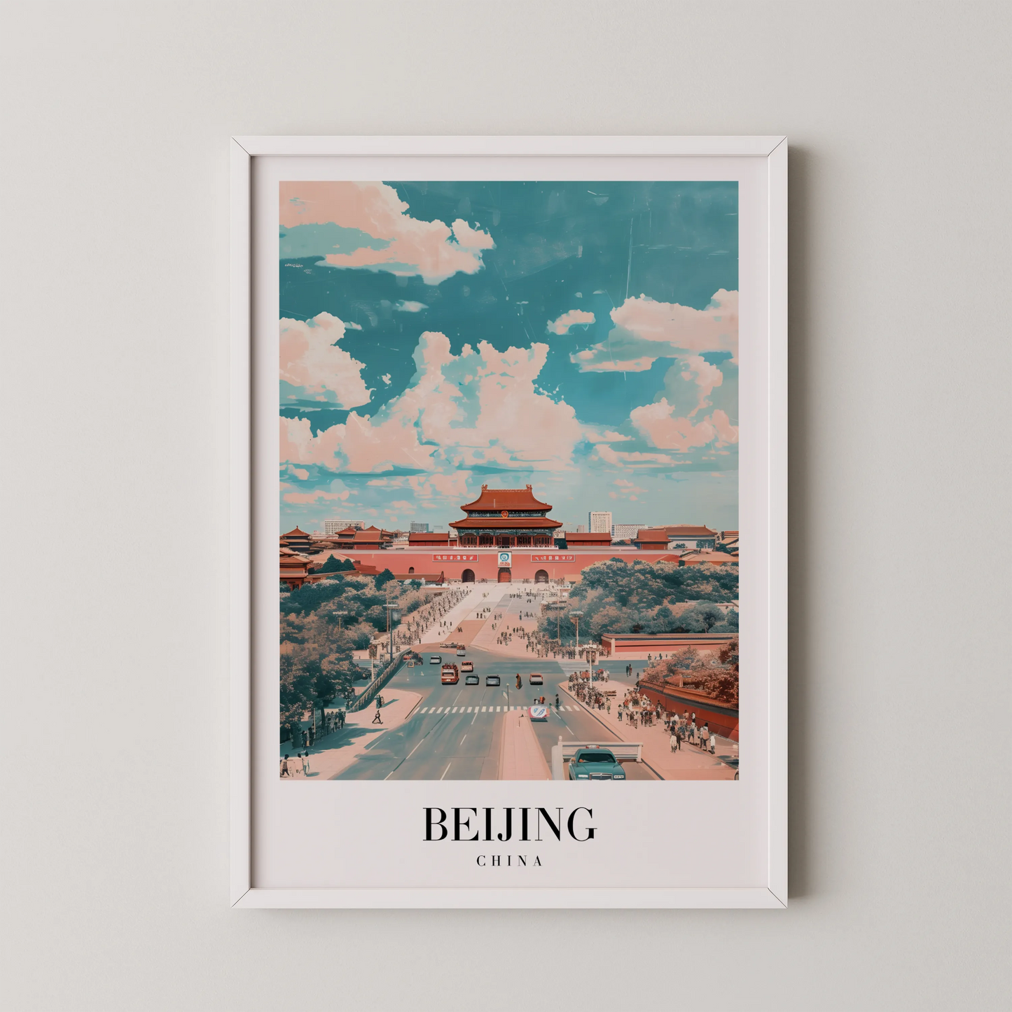 Beijing, China, City Prints