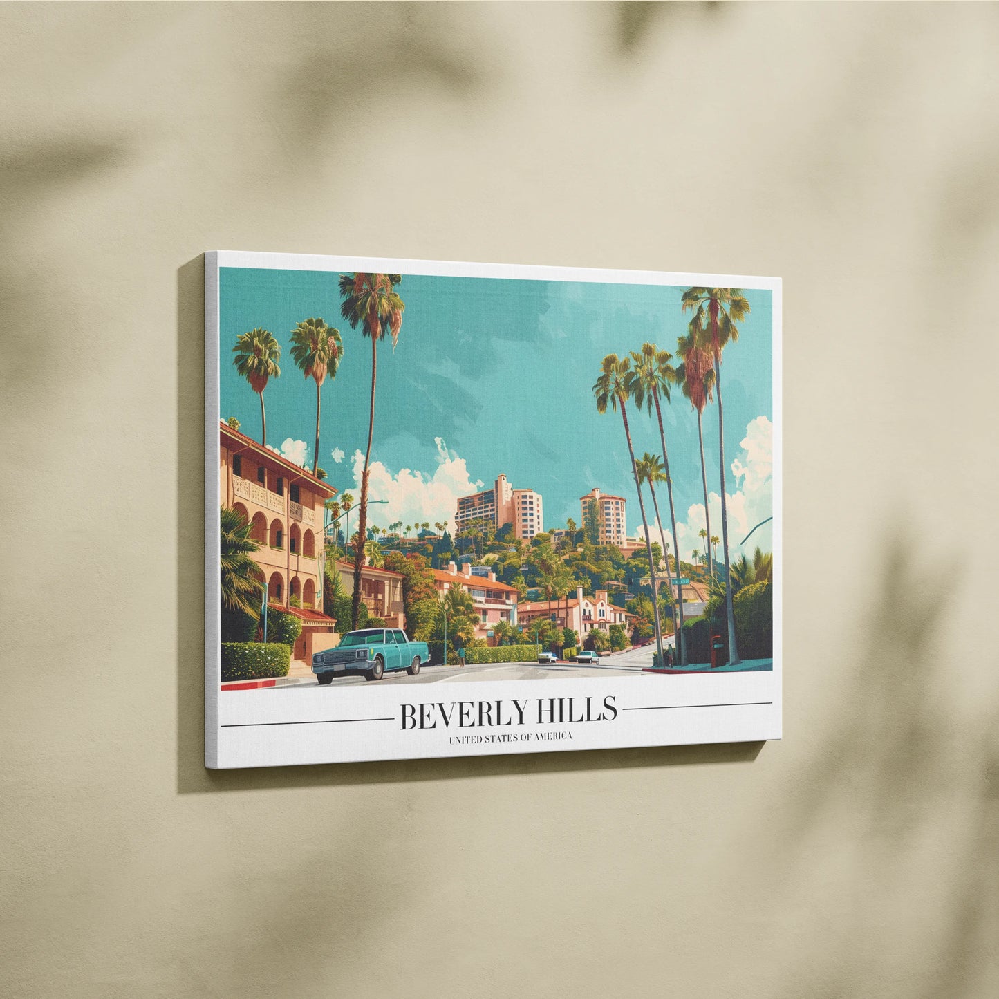Beverly Hills, USA, City Prints