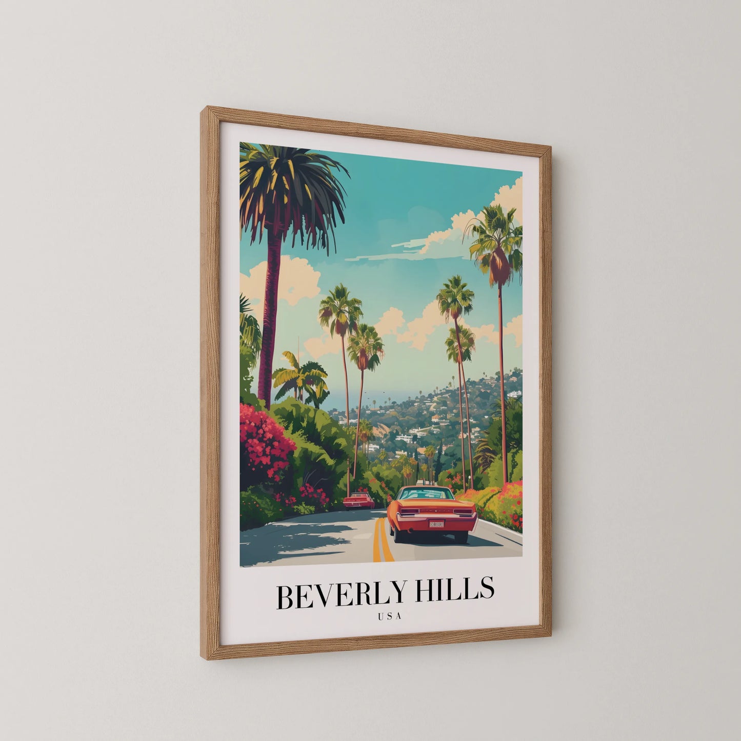 Beverly Hills, USA, City Prints