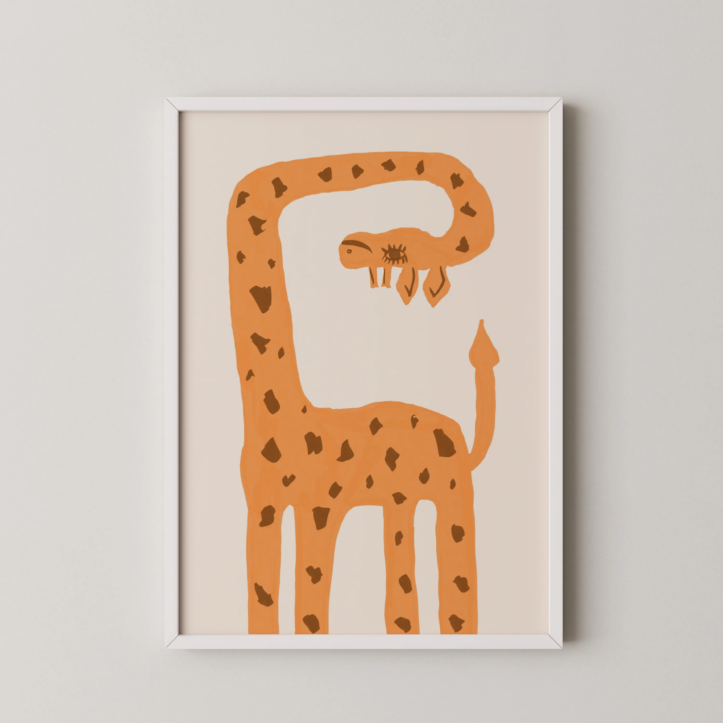 Big girraffe - Nursery Prints